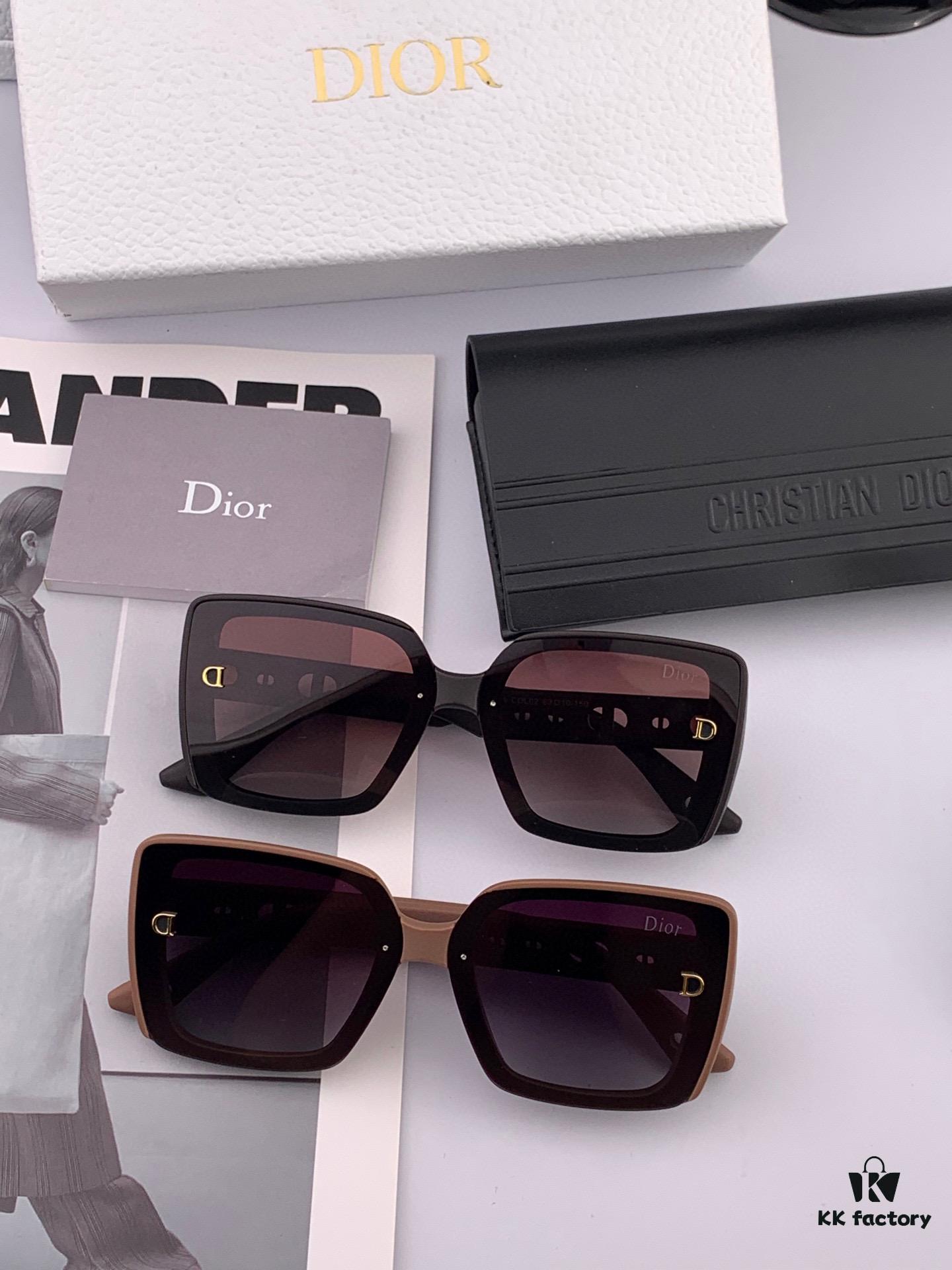 6931ff9e3a89a121ed54f80e DIOR 2025 Spring New Arrival Trendy Fashion Square-Frame Polarized Sunglasses High-Quality Comfortable Wear Influencer Style Women's HD Polarized Sunglasses 🕶️ High-Quality TR Frame Model: CD1228