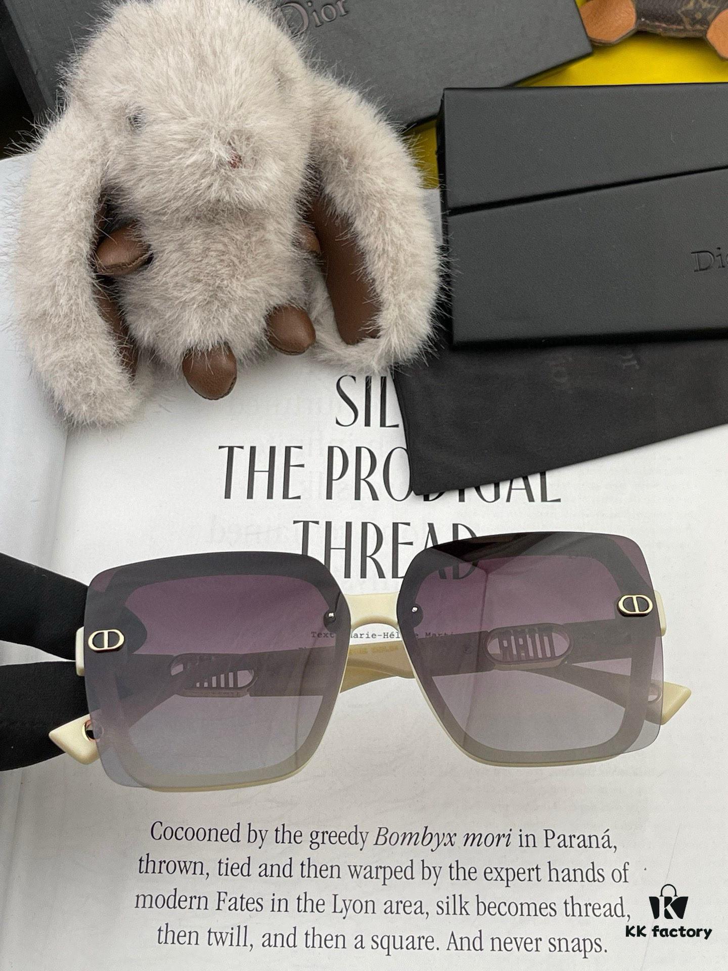 6931ff9f3a89a121ed54f81c DIOR - Dior 2025 Spring New Arrival Trendy Fashion Square Polarized Sunglasses High-Quality Comfortable Fit Influencer Style Women's HD Polarized Sunglasses 🕶️ High-Quality TR Frame Model: CD5610