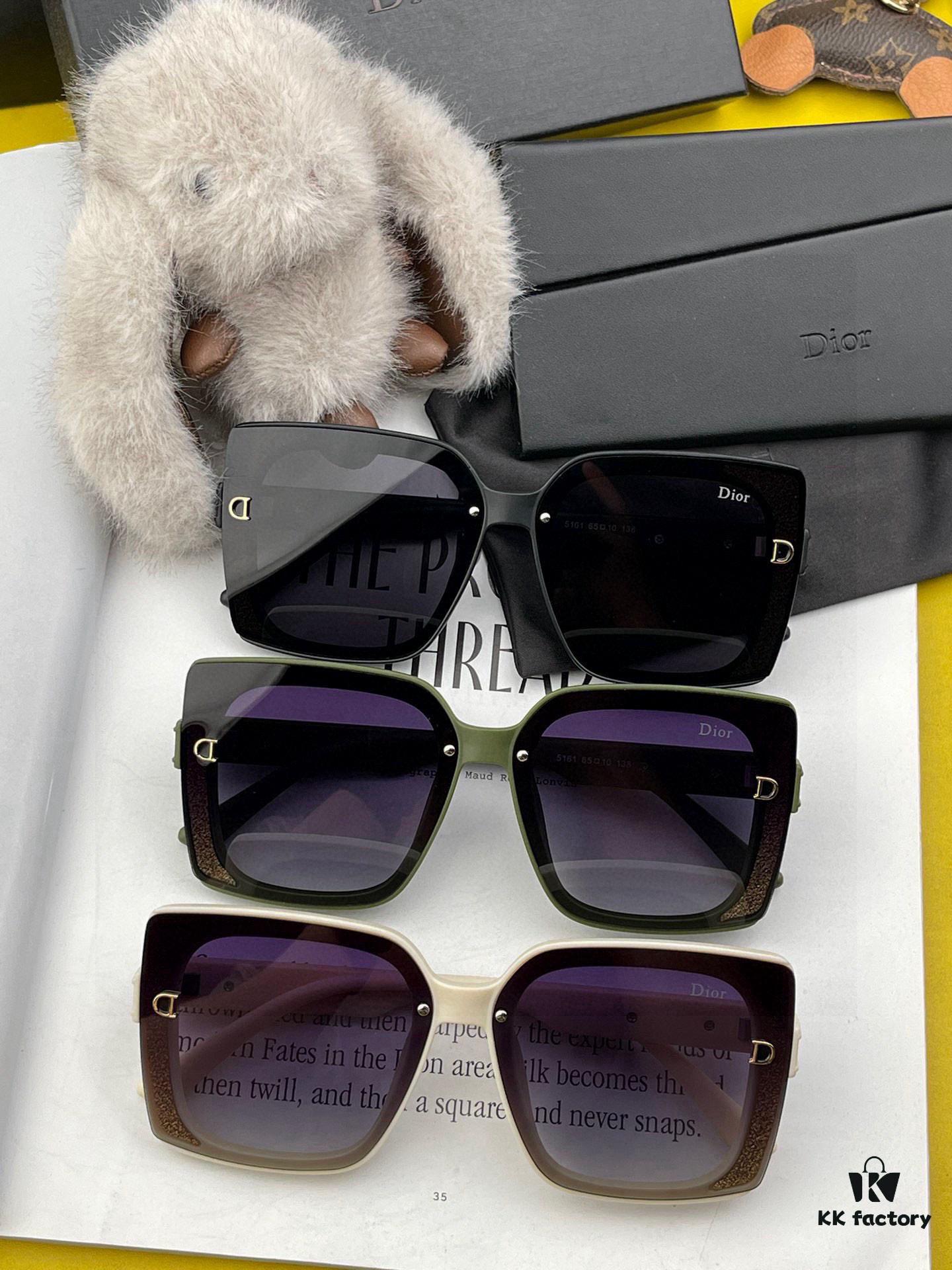 6931ffa03a89a121ed54f829 DIOR 2025 Spring New Arrival Trendy Fashion Rectangular Polarized Sunglasses High-Quality Comfortable Fit Influencer Style Women's HD Thickened Polarized Sunglasses