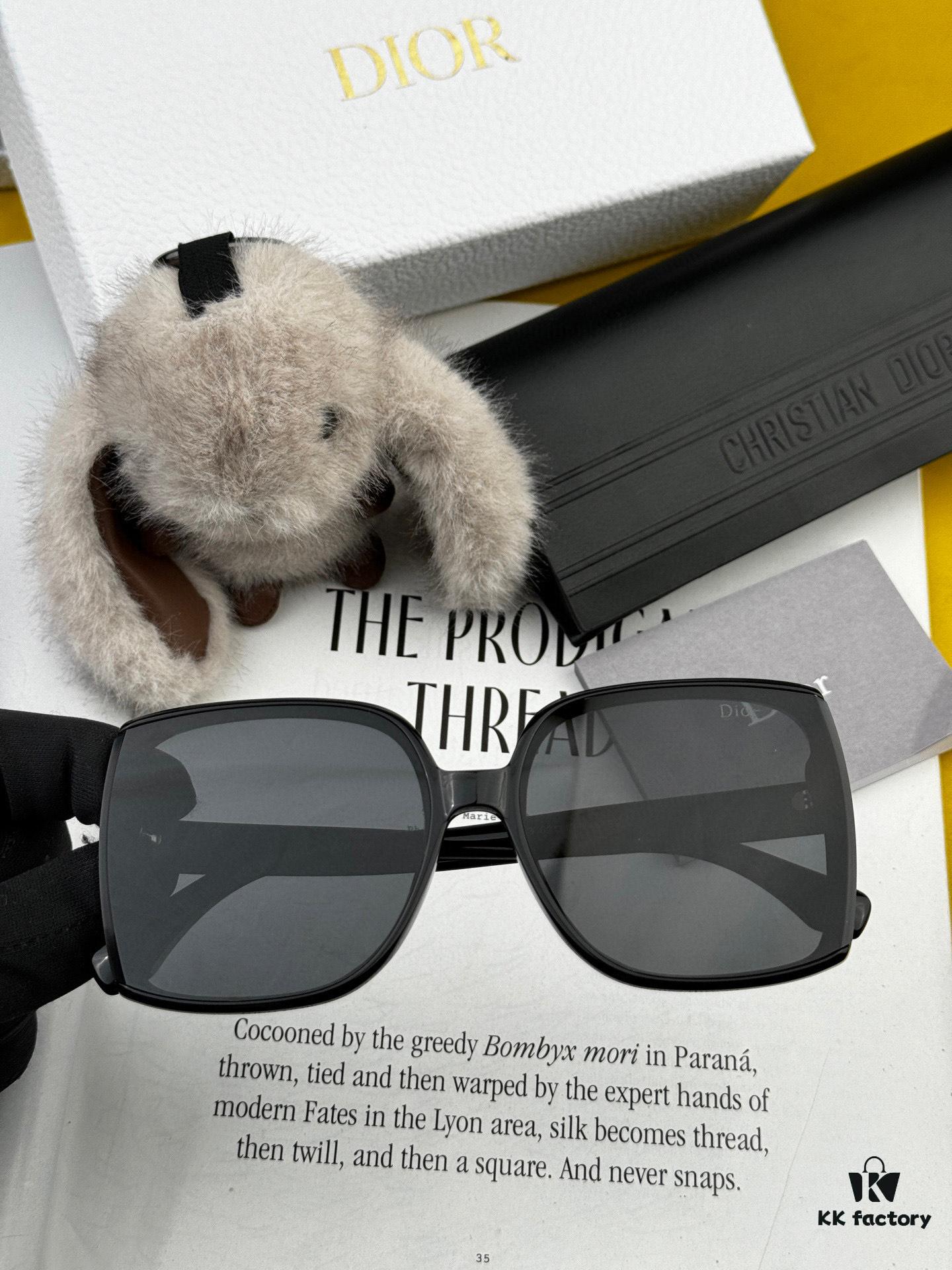 6931ffa13a89a121ed54f82e 【DIOR】2025 Spring New Arrival Trendy Fashion Square Polarized Sunglasses High-Quality Comfortable Fit Influencer Favorite Women's HD Polarized Sunglasses 🕶️ High-Quality TR Frame Model: CD3311
