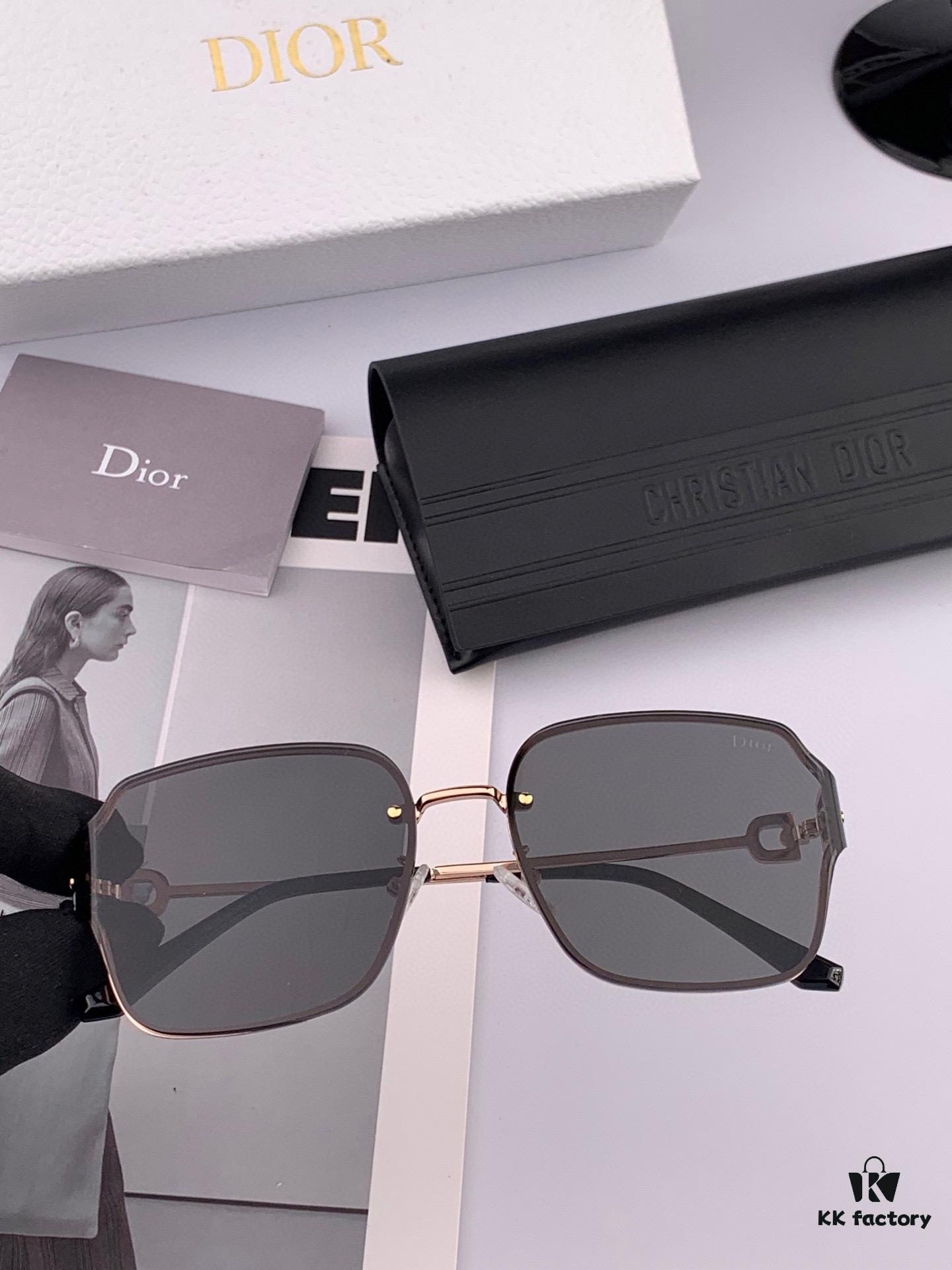 6931ffa13a89a121ed54f837 DIOR Volcano ☔️ Fashion Frameless Sunglasses Lenses Top Luxury High Quality Women's Driving Glasses