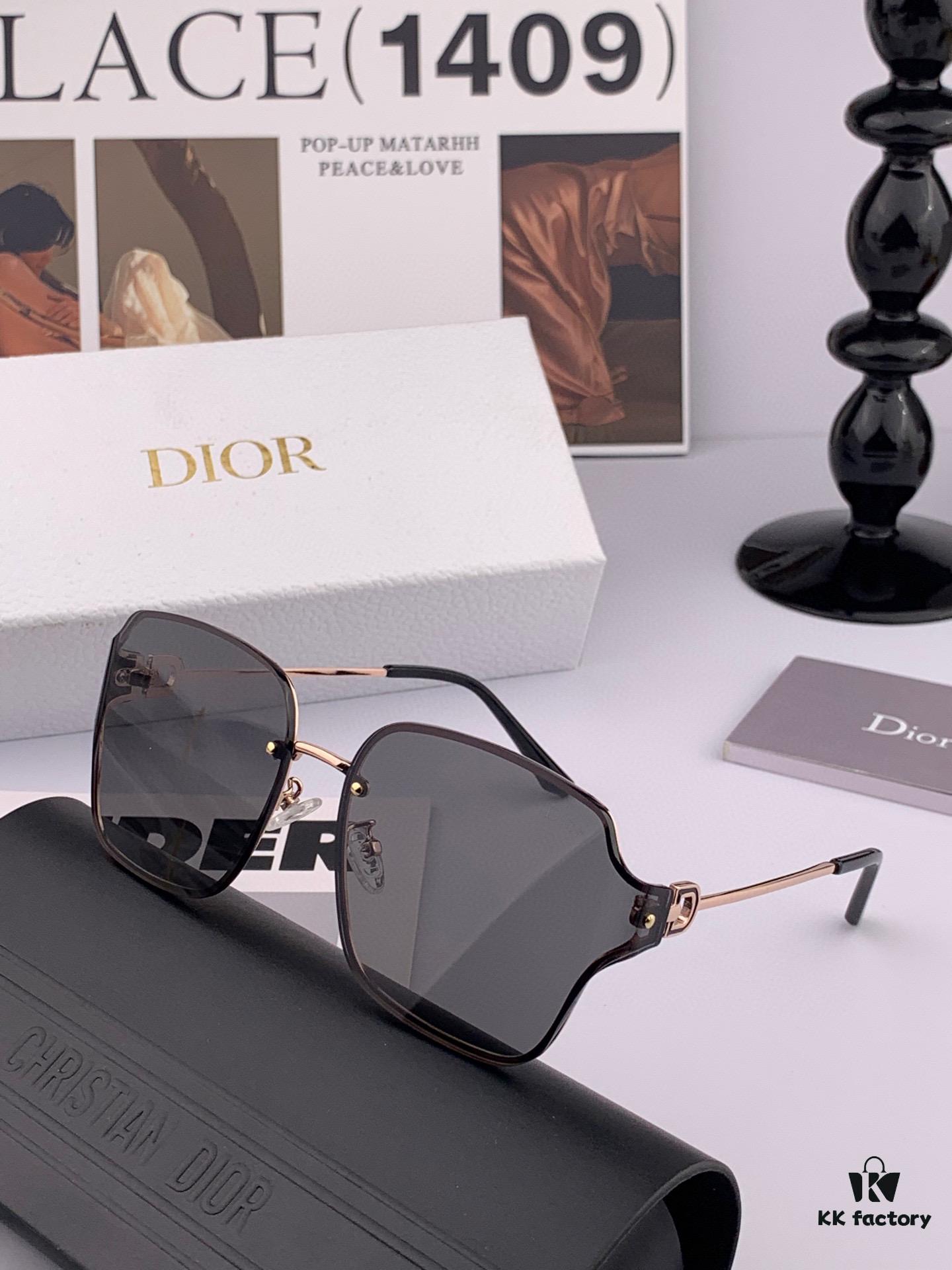 6931ffa23a89a121ed54f841 DIOR Volcano ☔️ Fashion Frameless Sunglasses Lenses, Top Luxury, High Quality, Exceptional Elegance, Women's Driving Sunglasses