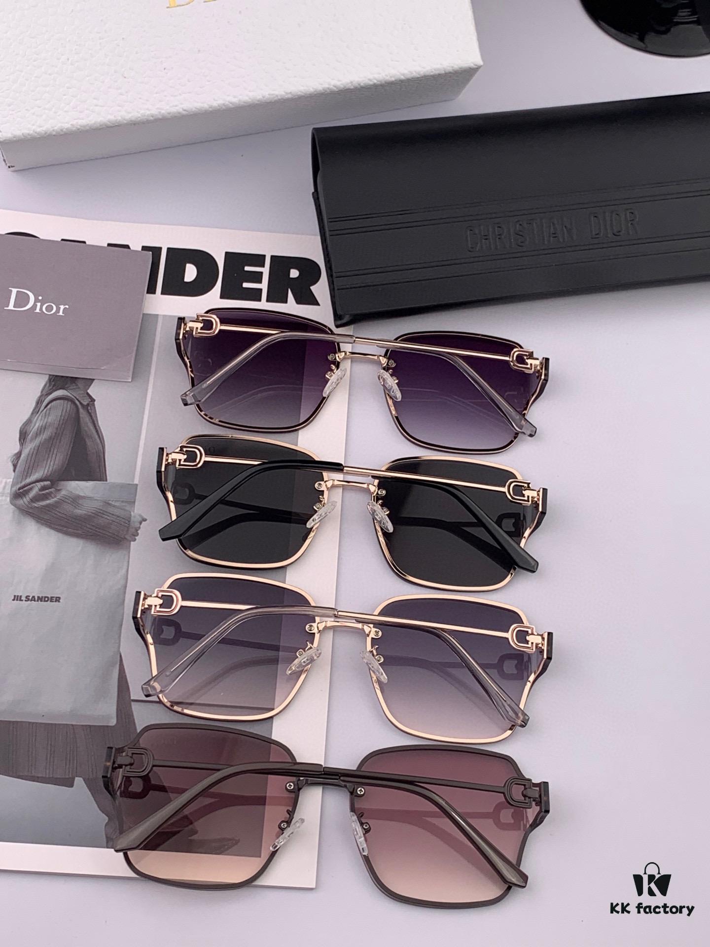 6931ffa23a89a121ed54f843 DIOR Volcano ☔️ Fashion Frameless Sunglasses Lenses, Top Luxury, High Quality, Exceptional Elegance, Women's Driving Sunglasses