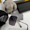 Nylon Polarized Series DIOR Frameless Sunglasses with Polygonal Design, Universal Fit for All Face Shapes, Stylish with Coats or Dresses, Polarized Nylon Lenses for UV Protection