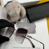 Nylon Polarized Series DIOR Frameless Sunglasses with Polygonal Design, Universal Fit for All Face Shapes, Stylish with Coats or Dresses, Polarized Nylon Lenses for UV Protection