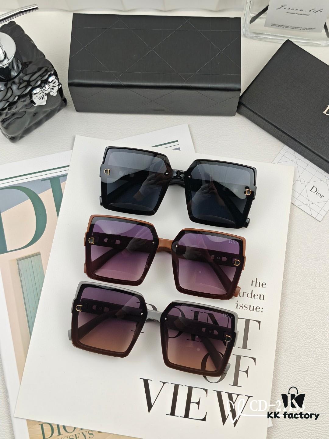 6931ffa83a89a121ed54f88e DIOR France TR90 Lightweight Sunglasses with Polarized Lenses, Model 21135