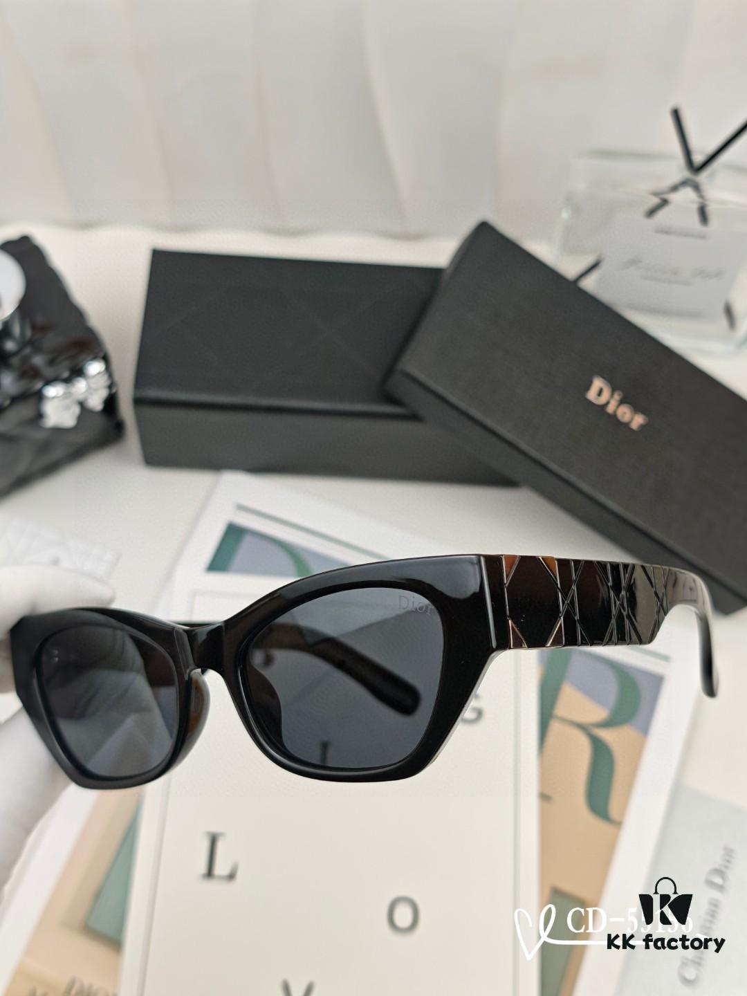 6931ffaa3a89a121ed54f8a2 DIOR France TR90 Lightweight Sunglasses with Polarized Lenses, Model 55156