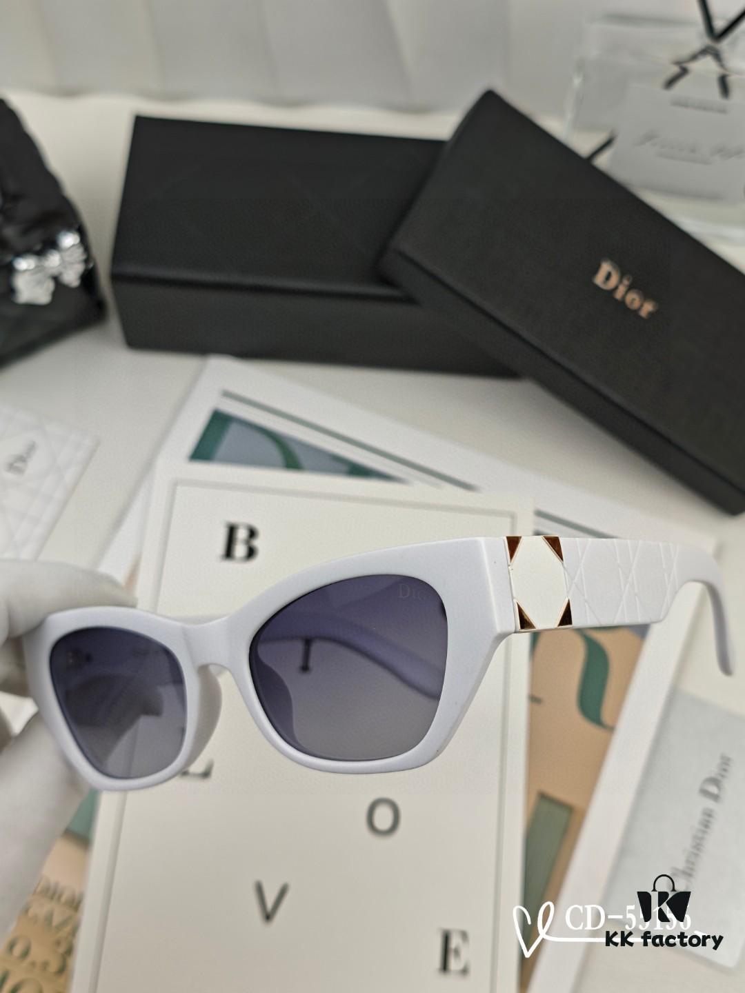 6931ffaa3a89a121ed54f8a3 DIOR France TR90 Lightweight Sunglasses with Polarized Lenses, Model 55156