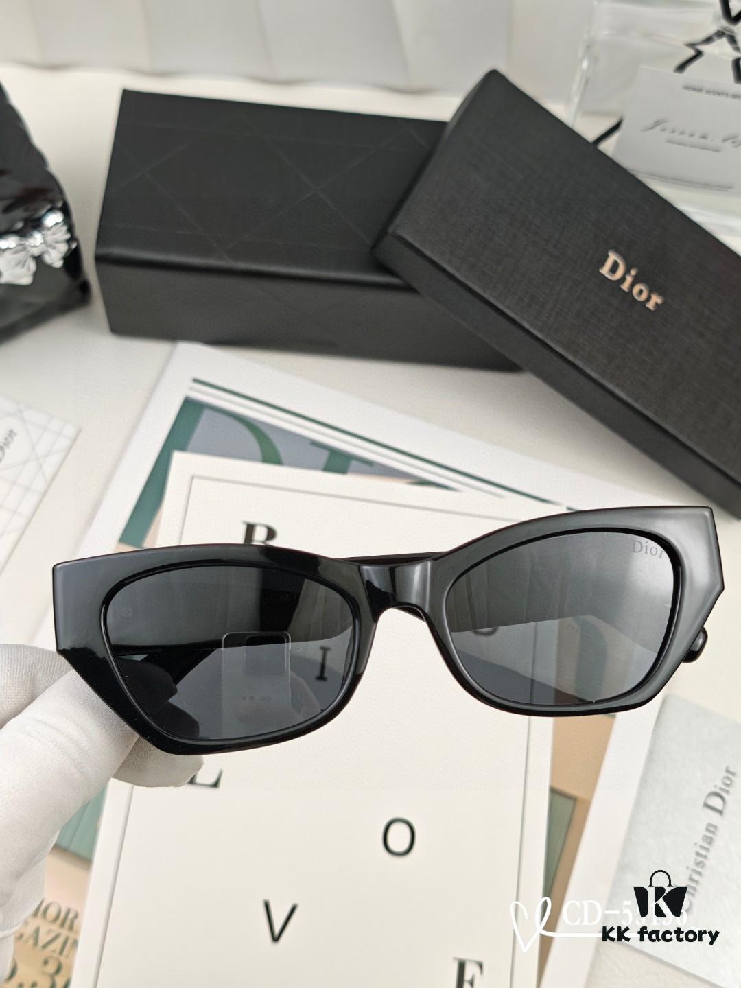 6931ffaa3a89a121ed54f8a4 DIOR France TR90 Lightweight Sunglasses with Polarized Lenses, Model 55156