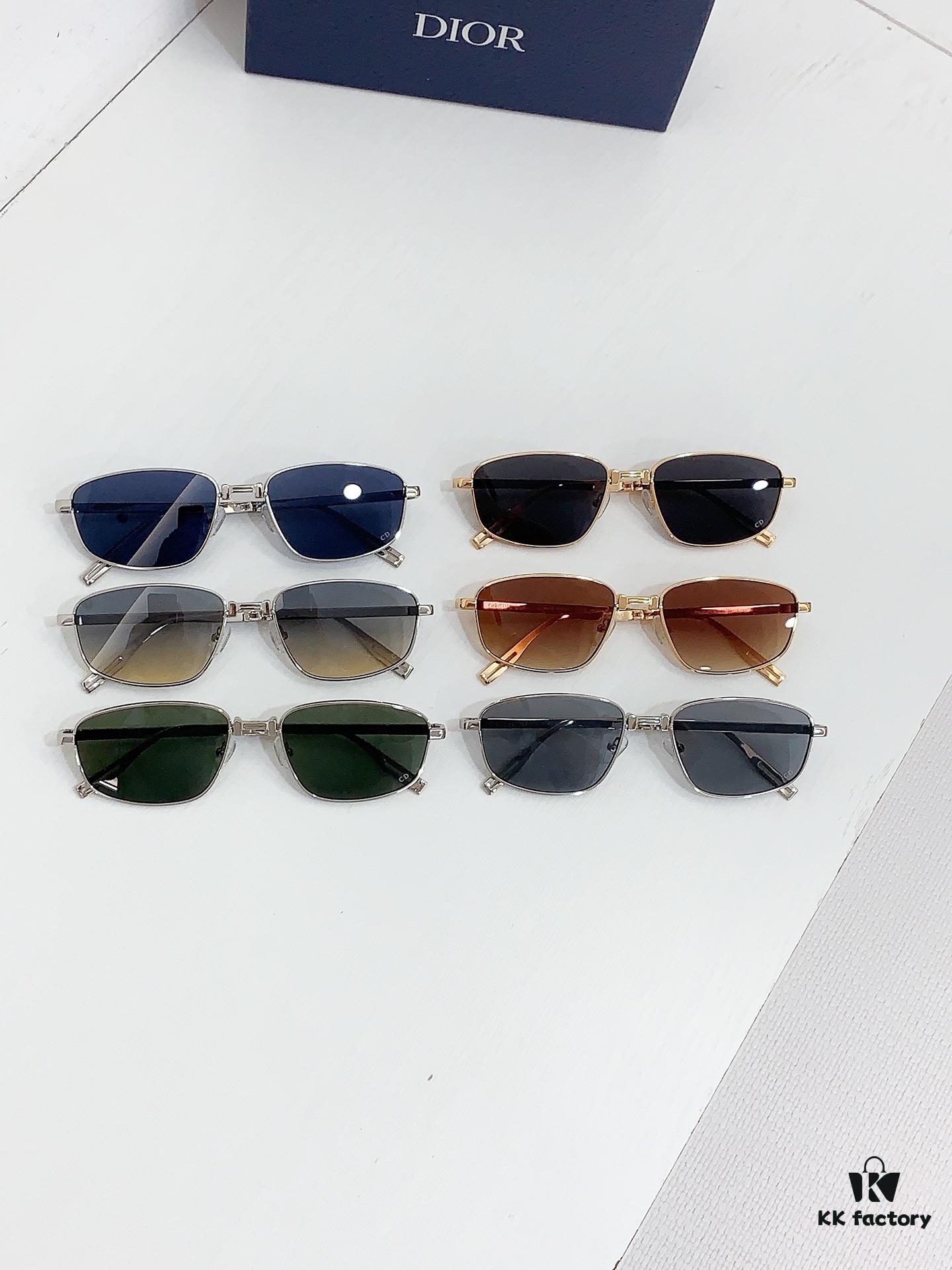 6931ffad3a89a121ed54f8cb 145 DIO*๐๐๐MODEL: Dior90 A1U ๐๐๐SIZE: 56โก17-140๐๐๐ Folding Frame Sunglasses