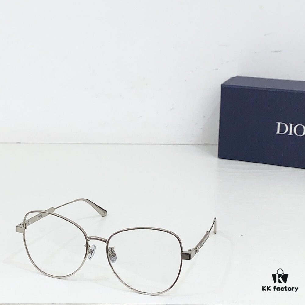 6931ffad3a89a121ed54f8cc 130 High-Quality Original Nose Pads, Comparable to Dior DIORCANNAGE B1F Metal Cannage Pattern Butterfly Temple Sunglasses