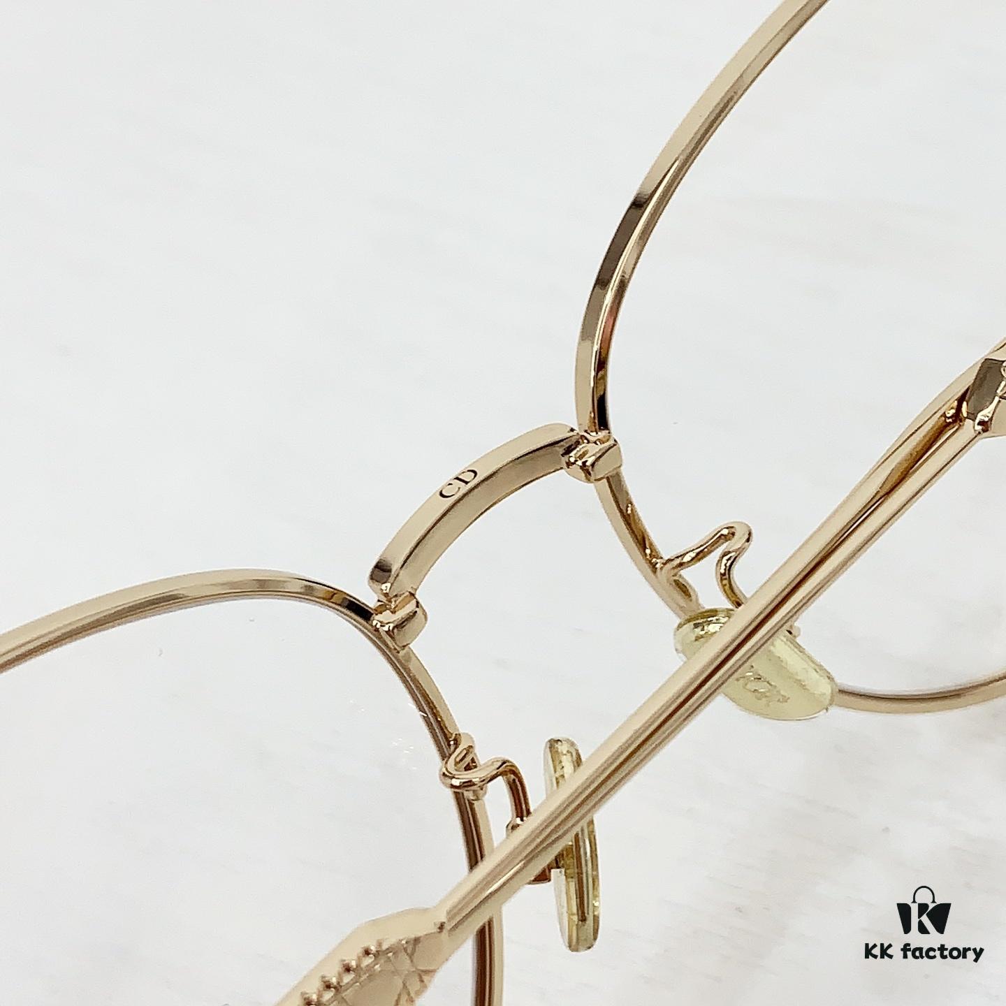 130 High-Quality Original Nose Pads, Comparable to Dior DIORCANNAGE B1F Metal Cannage Pattern Butterfly Temple Sunglasses