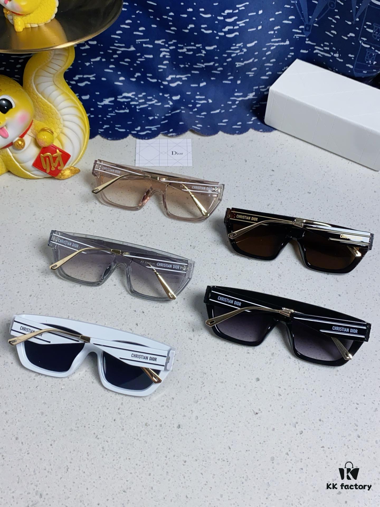 Dior 2025 Fashion New Arrival Sunglasses, High-Quality Stylish Acetate Square-Frame Women's Shades