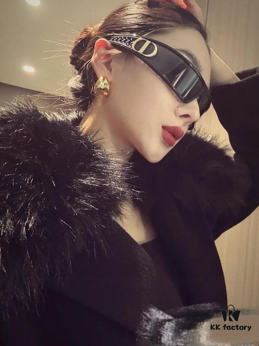 6931ffb93a89a121ed54f934 High-Quality Adjustable Dior 2025 New Arrival Sunglasses with Headband Universal Design, High-Version Release, Futuristic Pilot-Style Windproof Riding Sunglasses for Men and Women, Hip-Hop Disco Headband Glasses