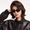 【DIOR - Dior】2025 Spring New Arrival Trendy Popular Fashion Square Polarized Sunglasses High Quality Comfortable Wear Influencer Favorite Sunglasses Model: D2111 Eyeglasses Sunglasses