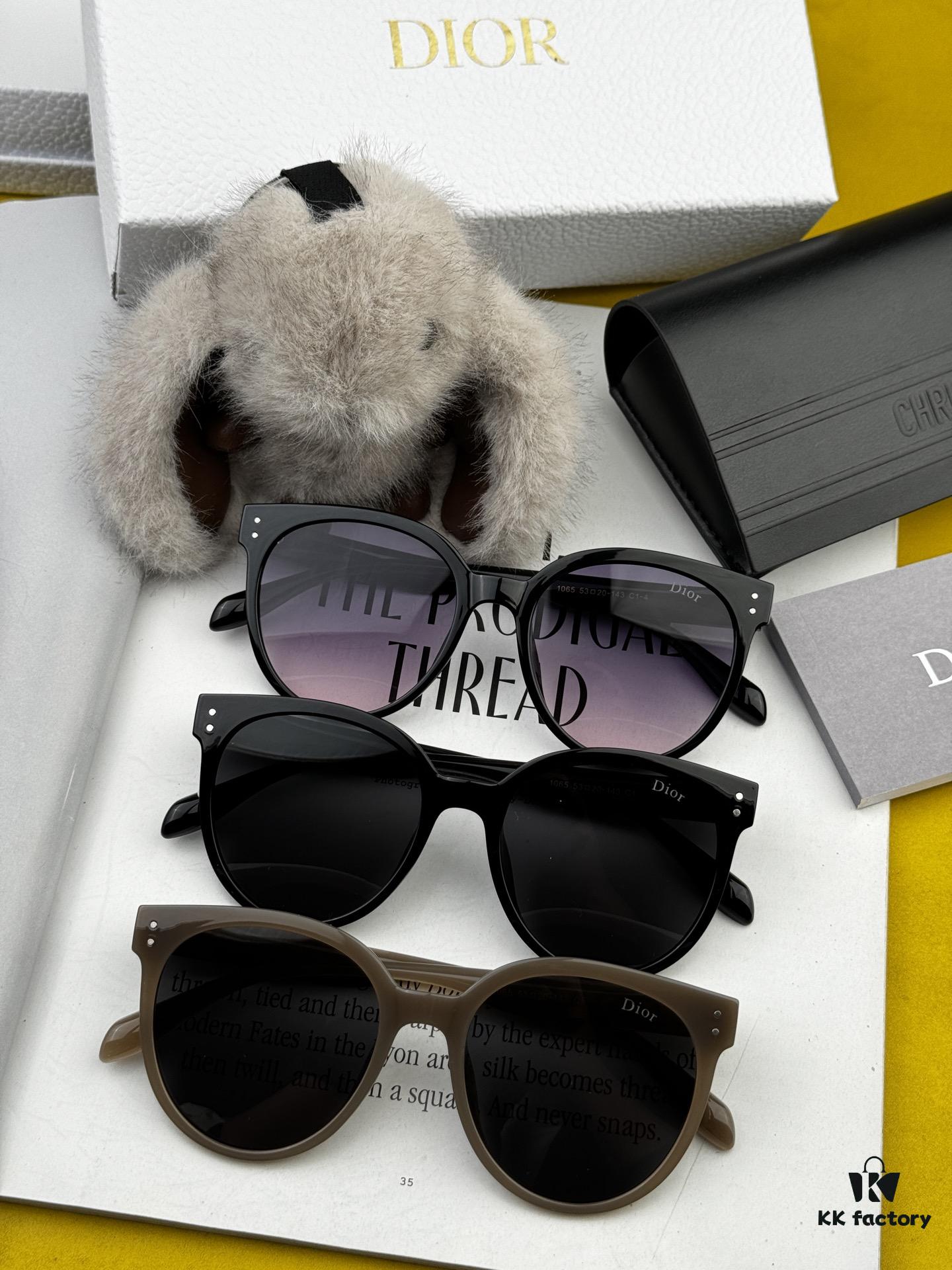 6931ffbd3a89a121ed54f962 【DIOR】2025 Spring New Arrival Trendy Fashion Round Frame Polarized Sunglasses High Quality Comfortable Wear Influencer Favorite Model: D5106