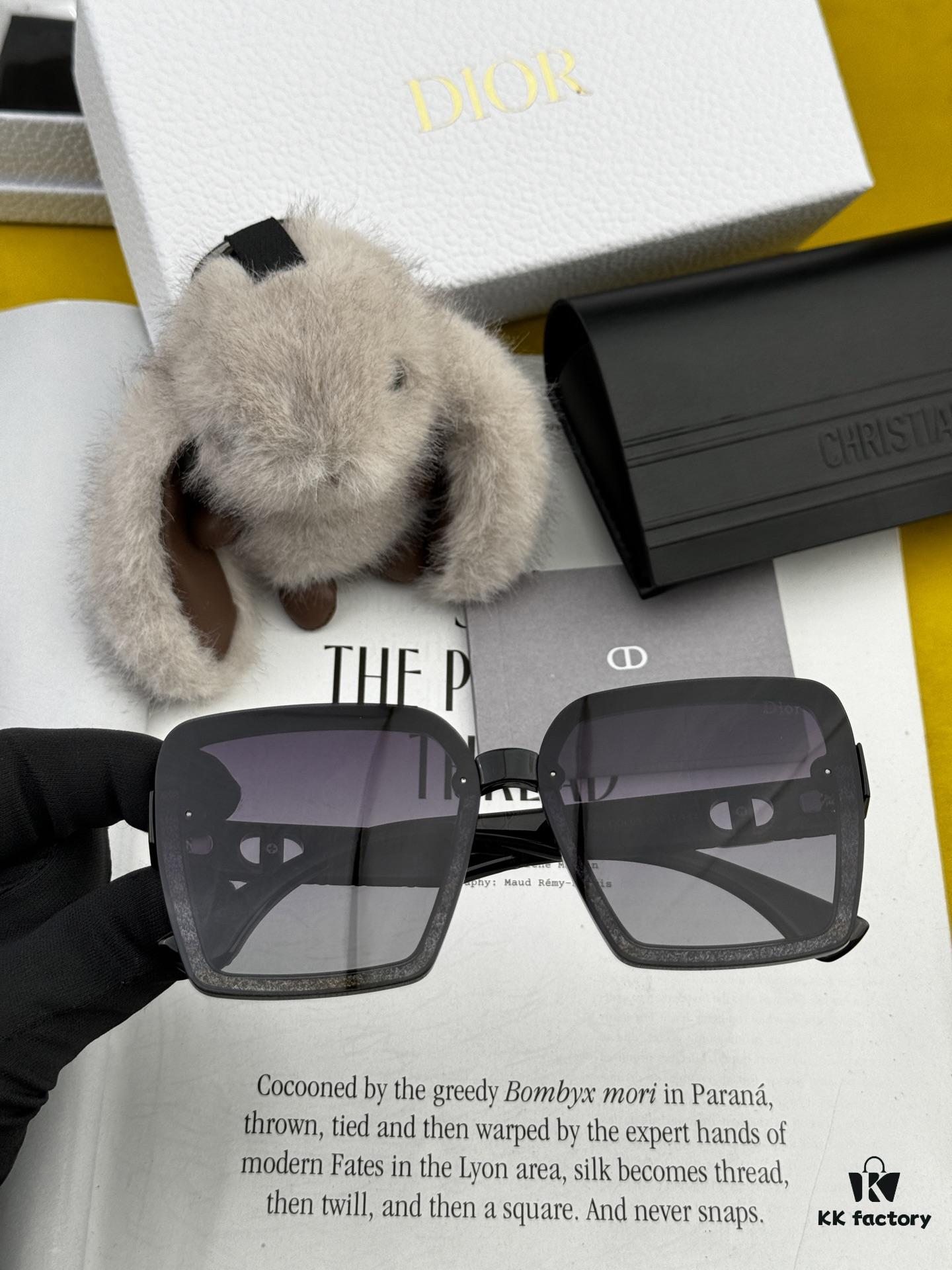 6931ffbf3a89a121ed54f980 DIOR 2025 Spring New Arrival Trendy Fashion Square Polarized Sunglasses High Quality Comfortable Wear Influencer Style Shades Model: CD6612