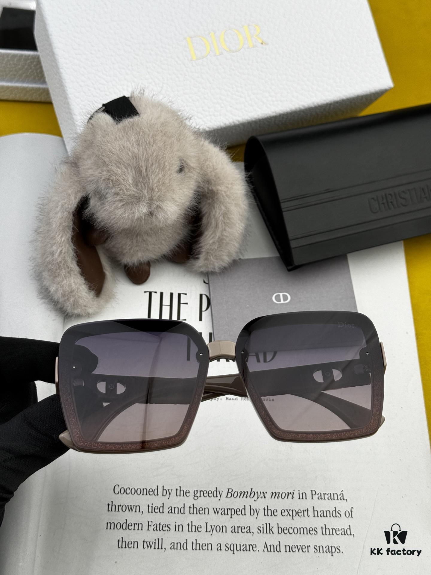 6931ffbf3a89a121ed54f981 DIOR 2025 Spring New Arrival Trendy Fashion Square Polarized Sunglasses High Quality Comfortable Wear Influencer Style Shades Model: CD6612