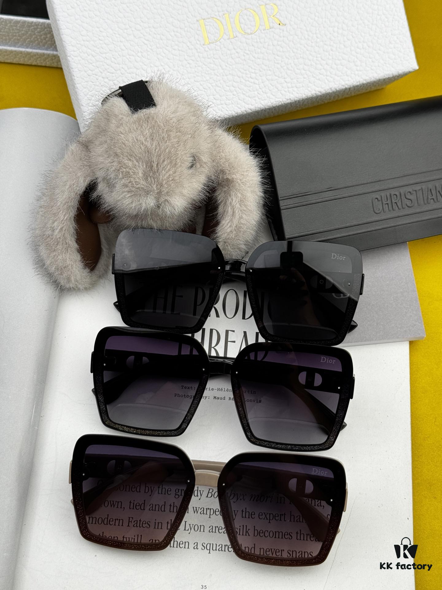 6931ffbf3a89a121ed54f986 DIOR 2025 Spring New Arrival Trendy Fashion Square Polarized Sunglasses High Quality Comfortable Wear Influencer Style Shades Model: CD6612