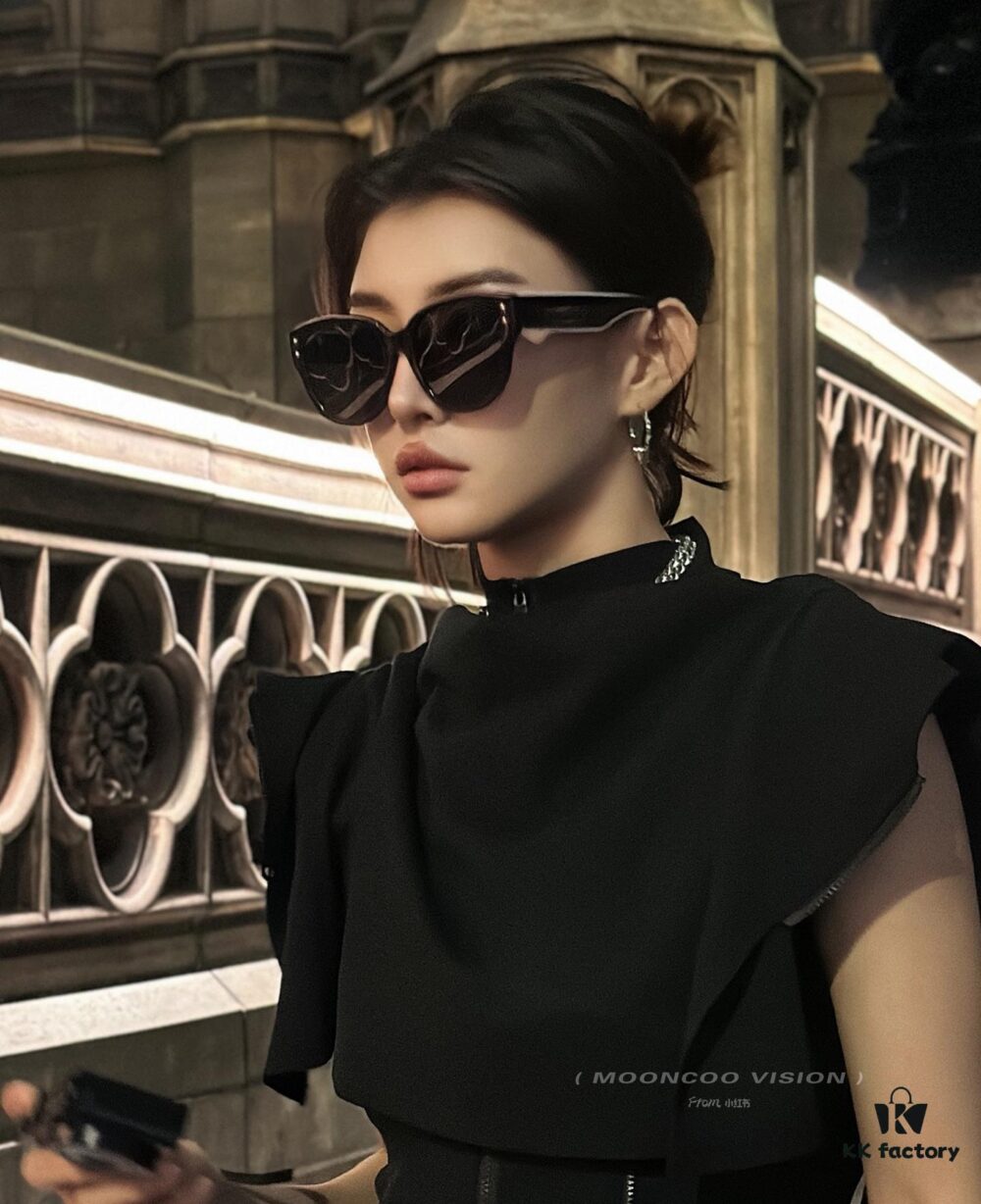6931ffc03a89a121ed54f987 Nylon Polarized Series DIOR Rimless Sunglasses with Polygonal Design, Universal Fit for All Face Shapes, Stylish with Coats or Dresses, Polarized Nylon Lenses for UV Protection