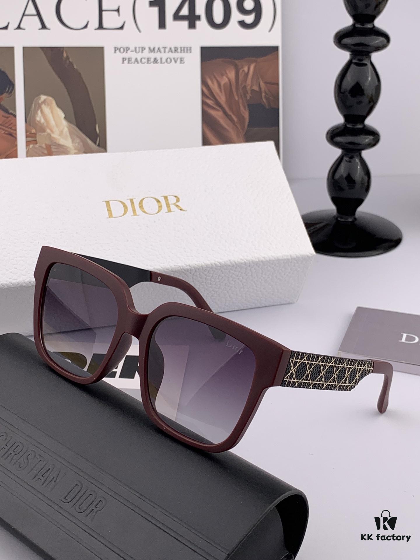 6931ffc13a89a121ed54f99f 【DIOR-DAIOR】2025 Spring New Arrival Trendy Fashion Square Frame Sunglasses High Quality Comfortable Wear Influencer Popular Style Model: D8304 Sunglasses