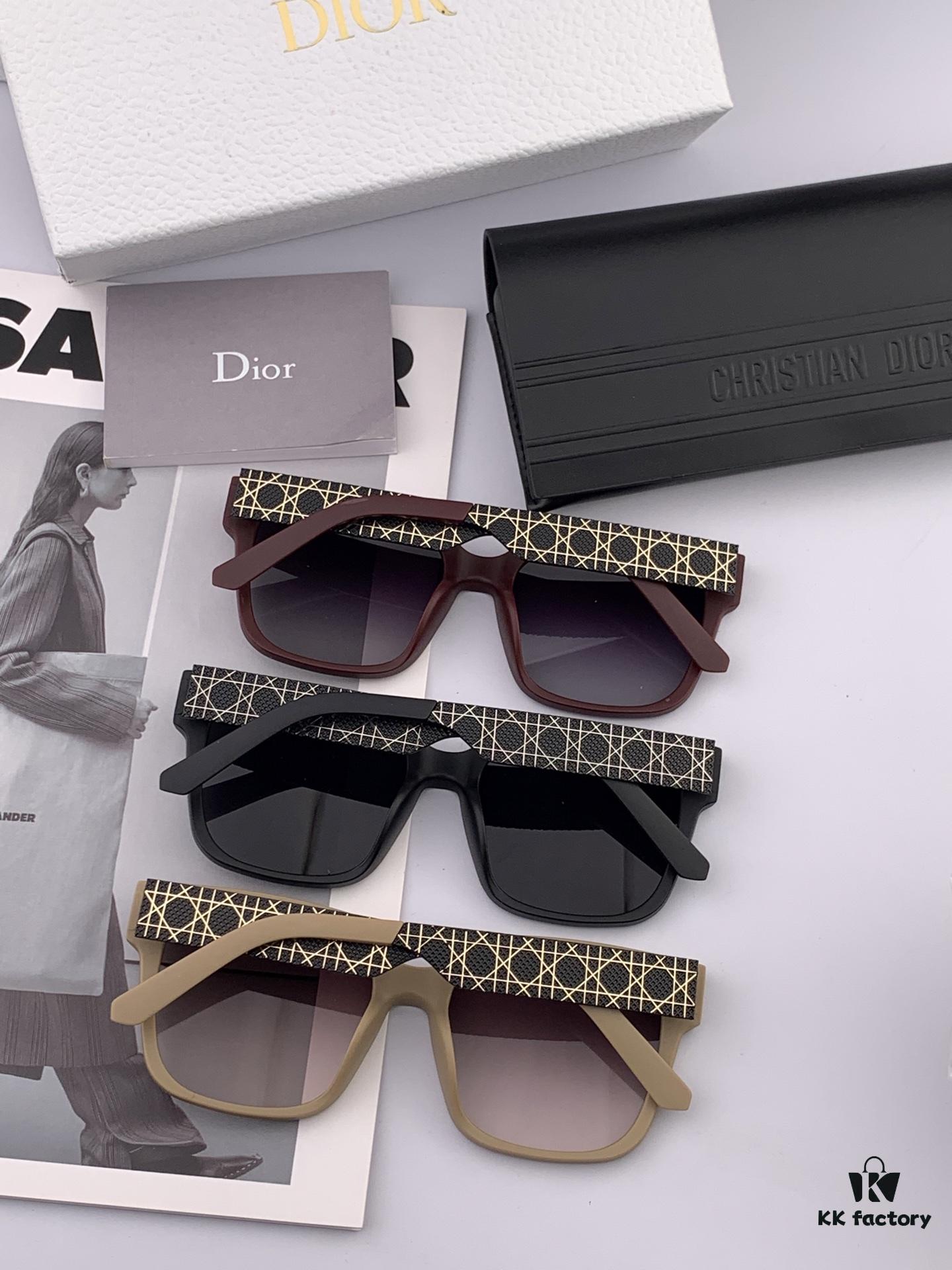 6931ffc23a89a121ed54f9a0 【DIOR-DAIOR】2025 Spring New Arrival Trendy Fashion Square Frame Sunglasses High Quality Comfortable Wear Influencer Popular Style Model: D8304 Sunglasses