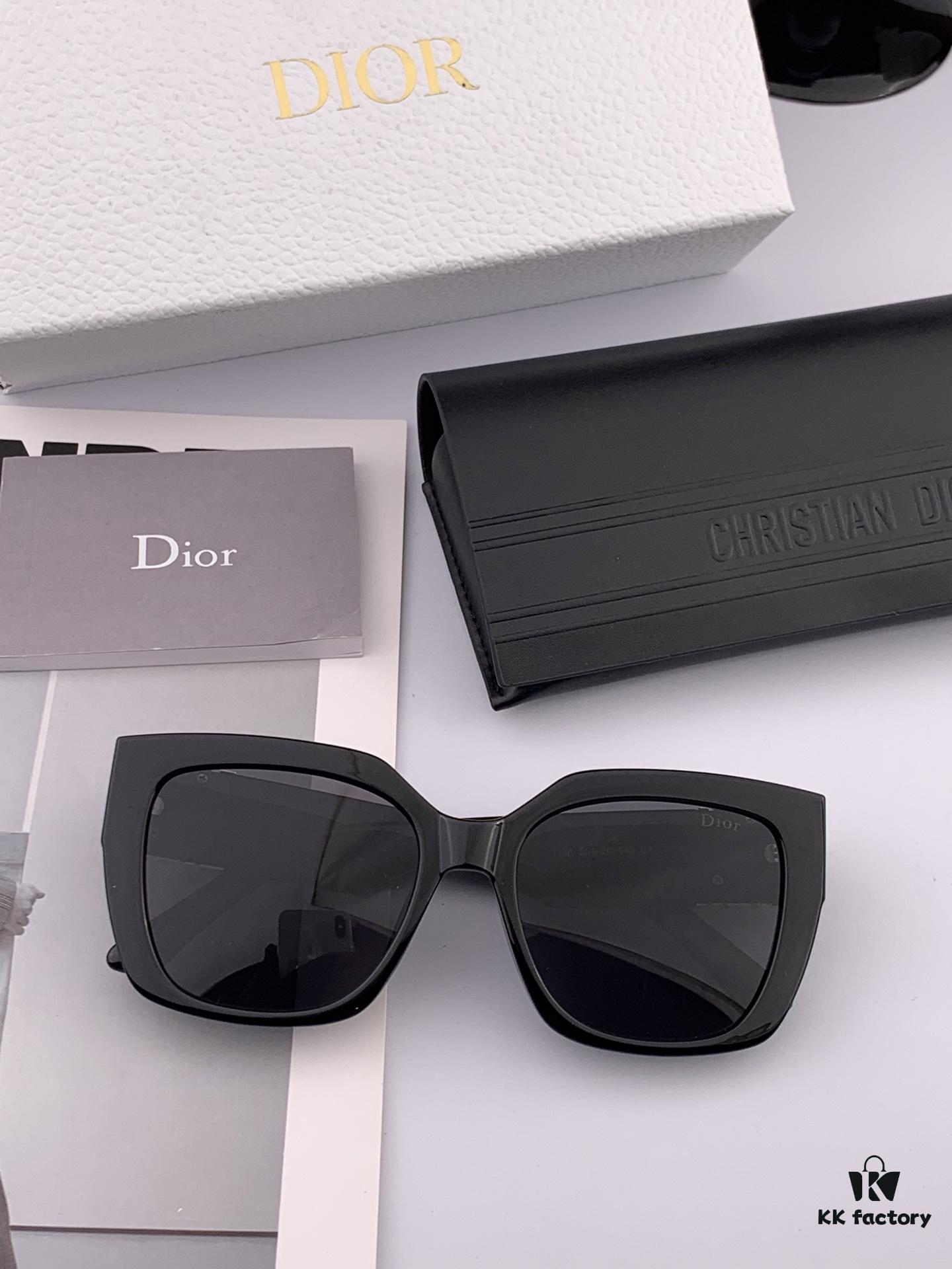 6931ffc23a89a121ed54f9a5 DIOR 2025 New Arrival Trendy Fashion Square Frame Sunglasses Comfortable Fit Influencer Style Women's HD Thick Polarized Sunglasses
