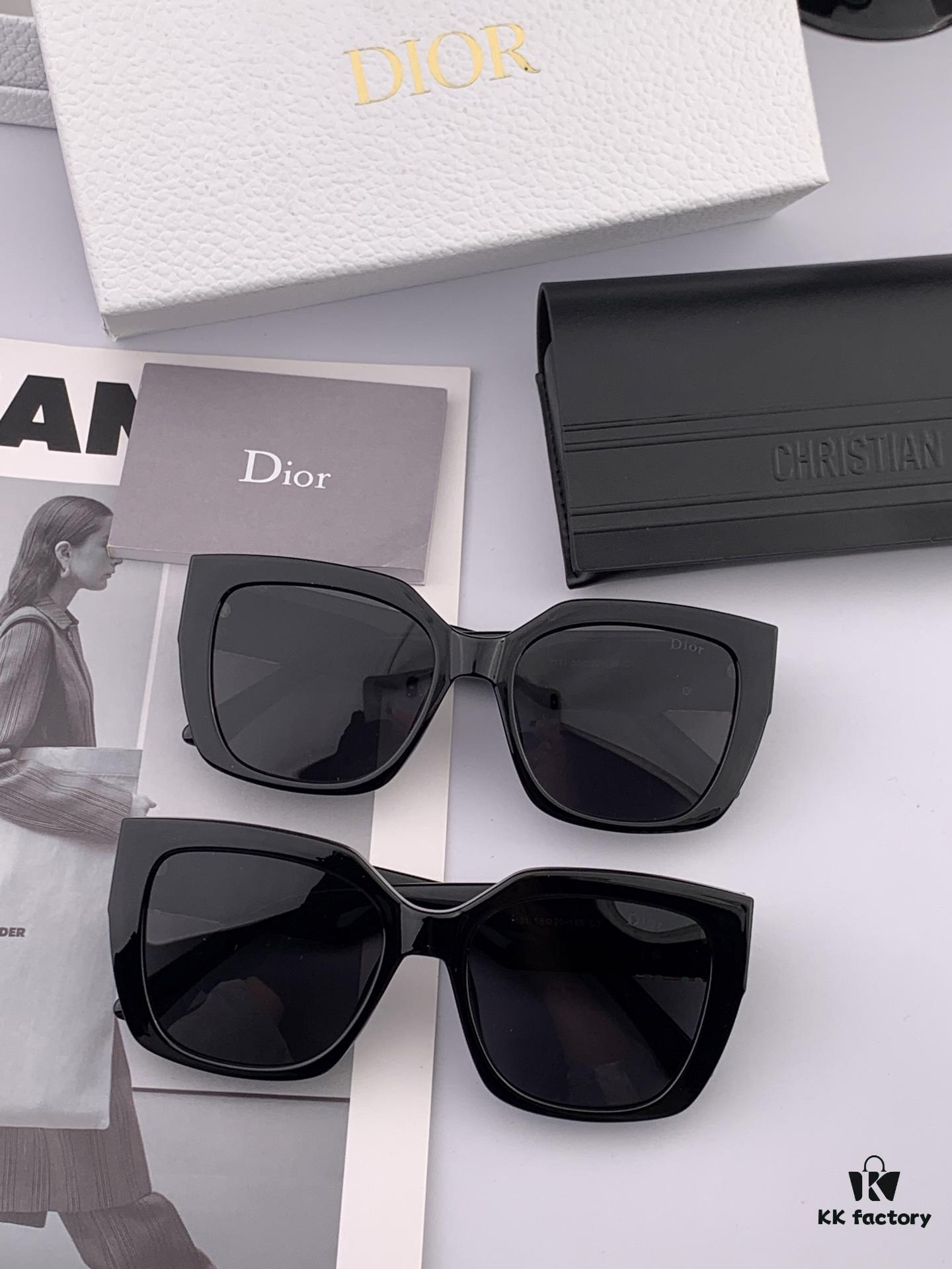 6931ffc23a89a121ed54f9aa DIOR 2025 New Arrival Trendy Fashion Square Frame Sunglasses Comfortable Fit Influencer Style Women's HD Thick Polarized Sunglasses