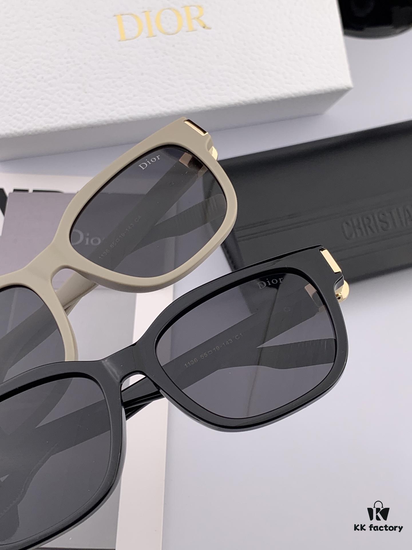 6931ffc33a89a121ed54f9b1 【DIOR】2025 Spring New Arrival Trendy Fashion Rectangular Polarized Sunglasses High-Quality Comfortable Fit Influencer Favorite Women's HD Polarized Sunglasses 🕶️ High-Quality TR Frame Model: CD6113