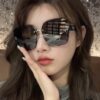 6931ffc33a89a121ed54f9b6 DIOR 2025 Spring New Arrival Trendy Fashion Square Frame Sunglasses High-Quality Comfortable Fit Influencer Style Women's HD Sunglasses 🕶️ High-Quality TR Frame Model: CD9770