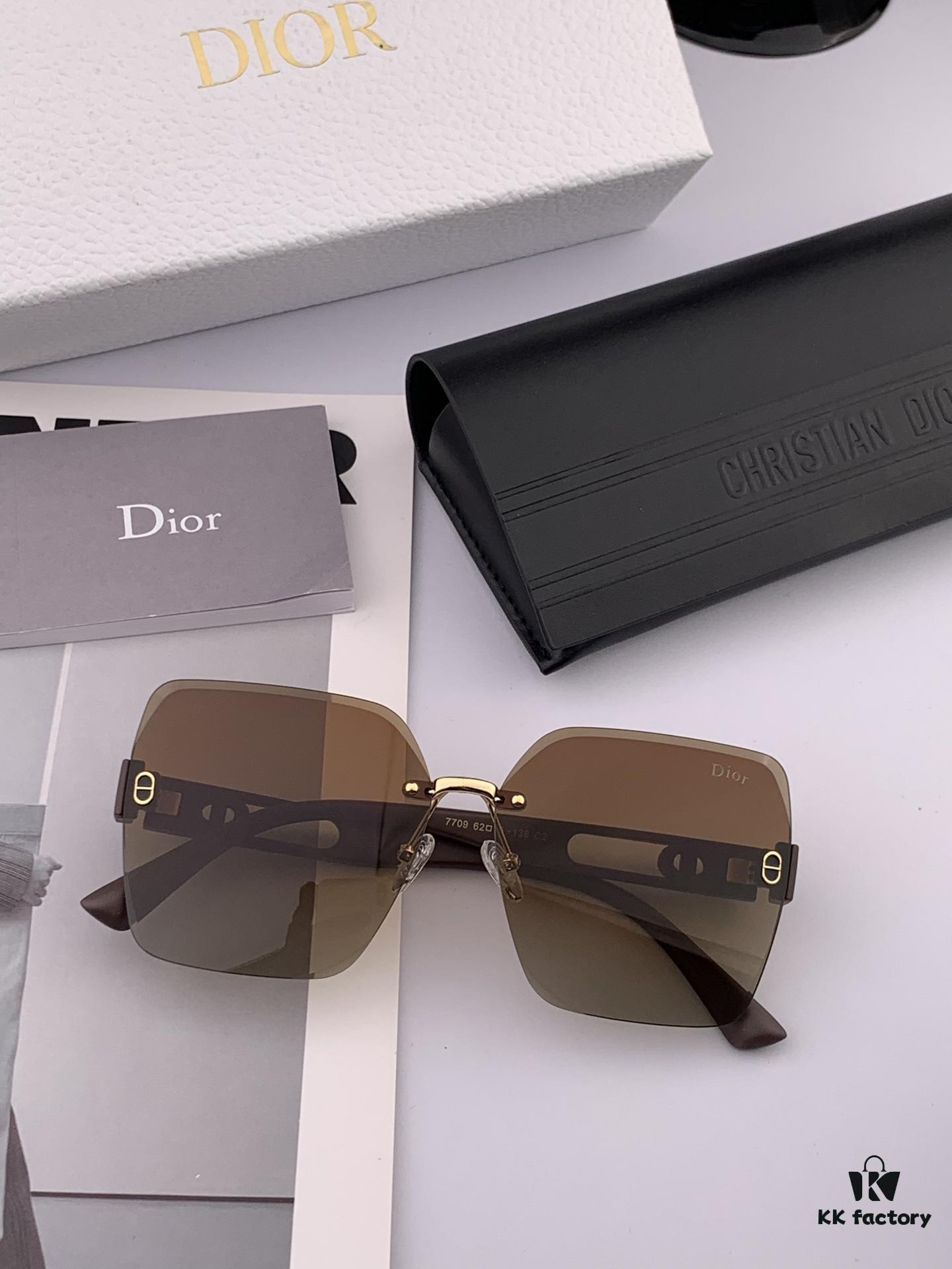 6931ffc33a89a121ed54f9b8 DIOR 2025 Spring New Arrival Trendy Fashion Square Frame Sunglasses High-Quality Comfortable Fit Influencer Style Women's HD Sunglasses 🕶️ High-Quality TR Frame Model: CD9770