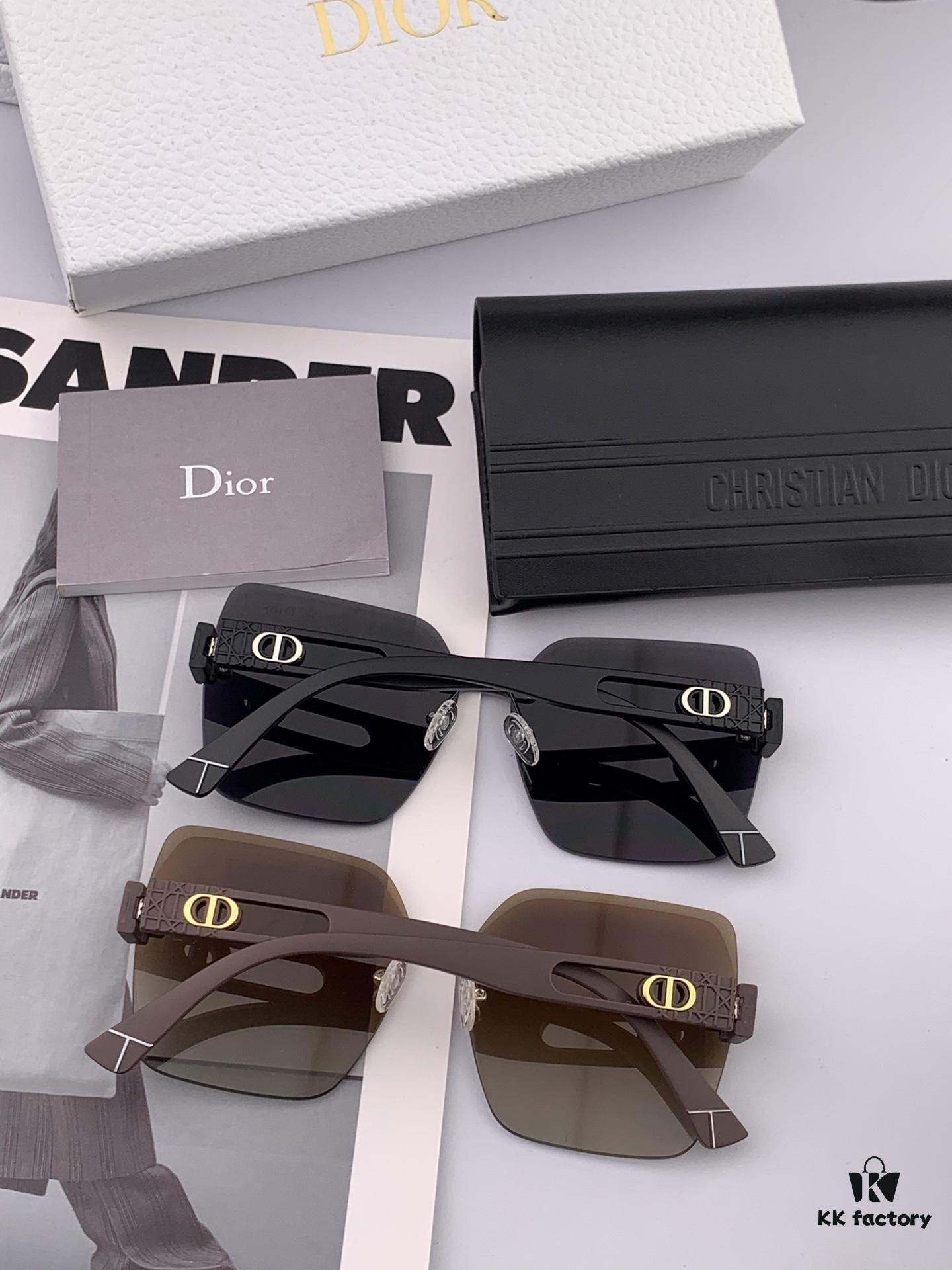 6931ffc43a89a121ed54f9bb DIOR 2025 Spring New Arrival Trendy Fashion Square Frame Sunglasses High-Quality Comfortable Fit Influencer Style Women's HD Sunglasses 🕶️ High-Quality TR Frame Model: CD9770
