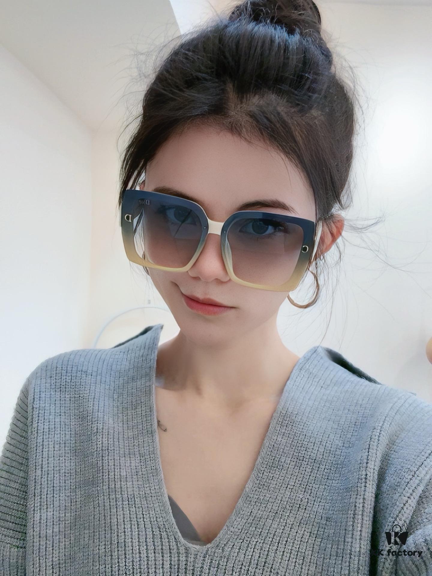 DIOR - 2025 Spring New Arrival Trendy Fashion Square Frame Sunglasses High-Quality Comfortable Fit Influencer Style Women's HD Sunglasses