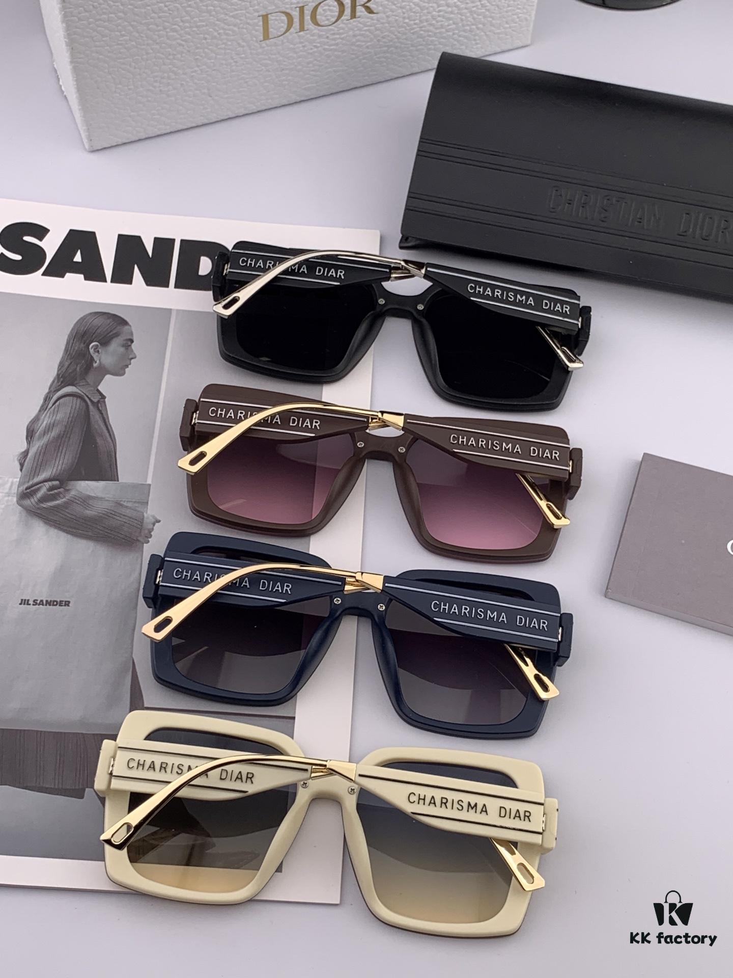 DIOR - 2025 Spring New Arrival Trendy Fashion Square Frame Sunglasses High-Quality Comfortable Fit Influencer Style Women's HD Sunglasses