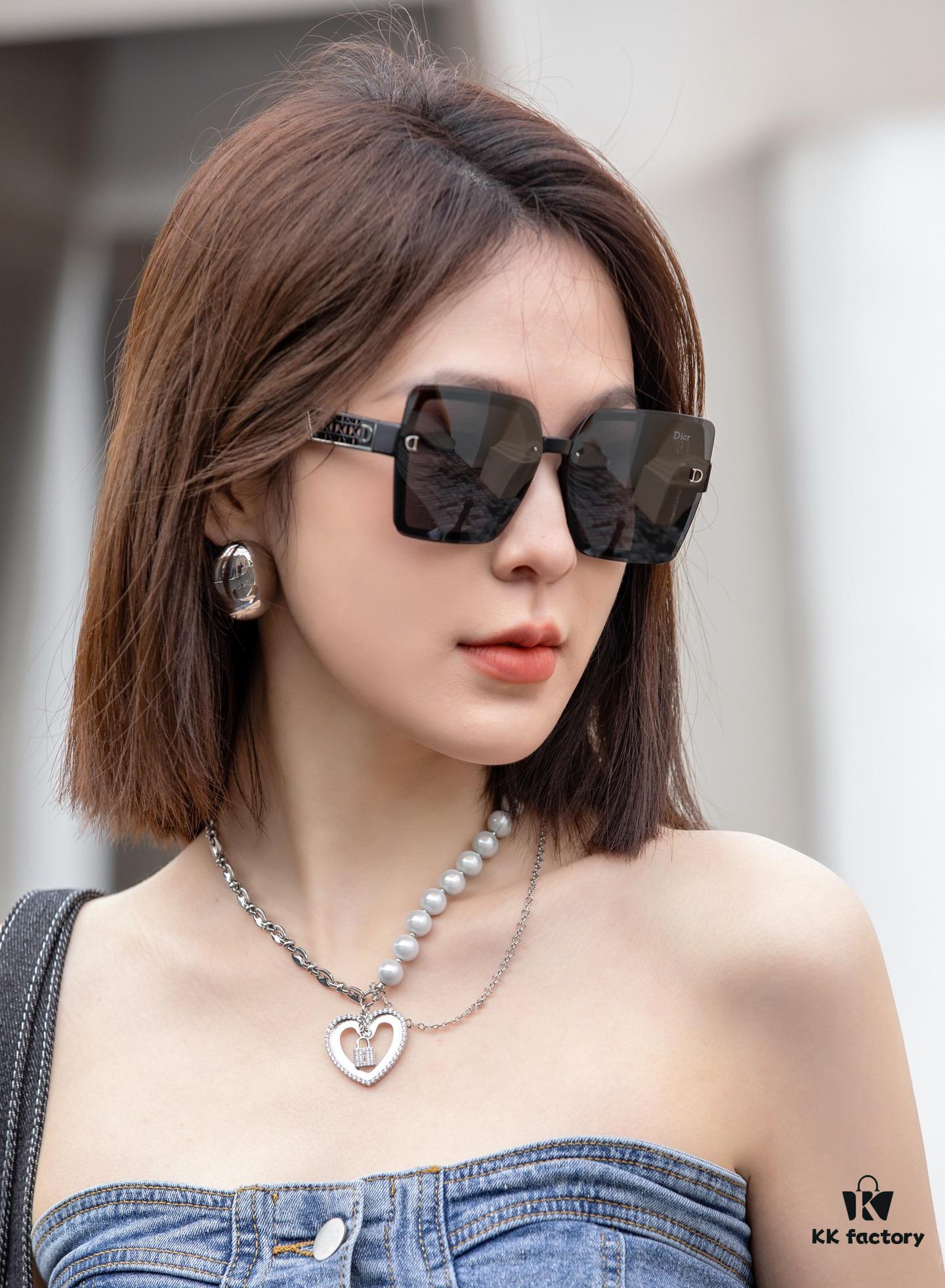 6931ffc63a89a121ed54f9d1 【DIOR】2025 Spring New Arrival Trendy Fashion Square Polarized Sunglasses High-Quality Comfortable Wearable Influencer Popular Style Women's HD Thickened Polarized Sunglasses 🕶️ High-Quality TR Frame Model: CD1086