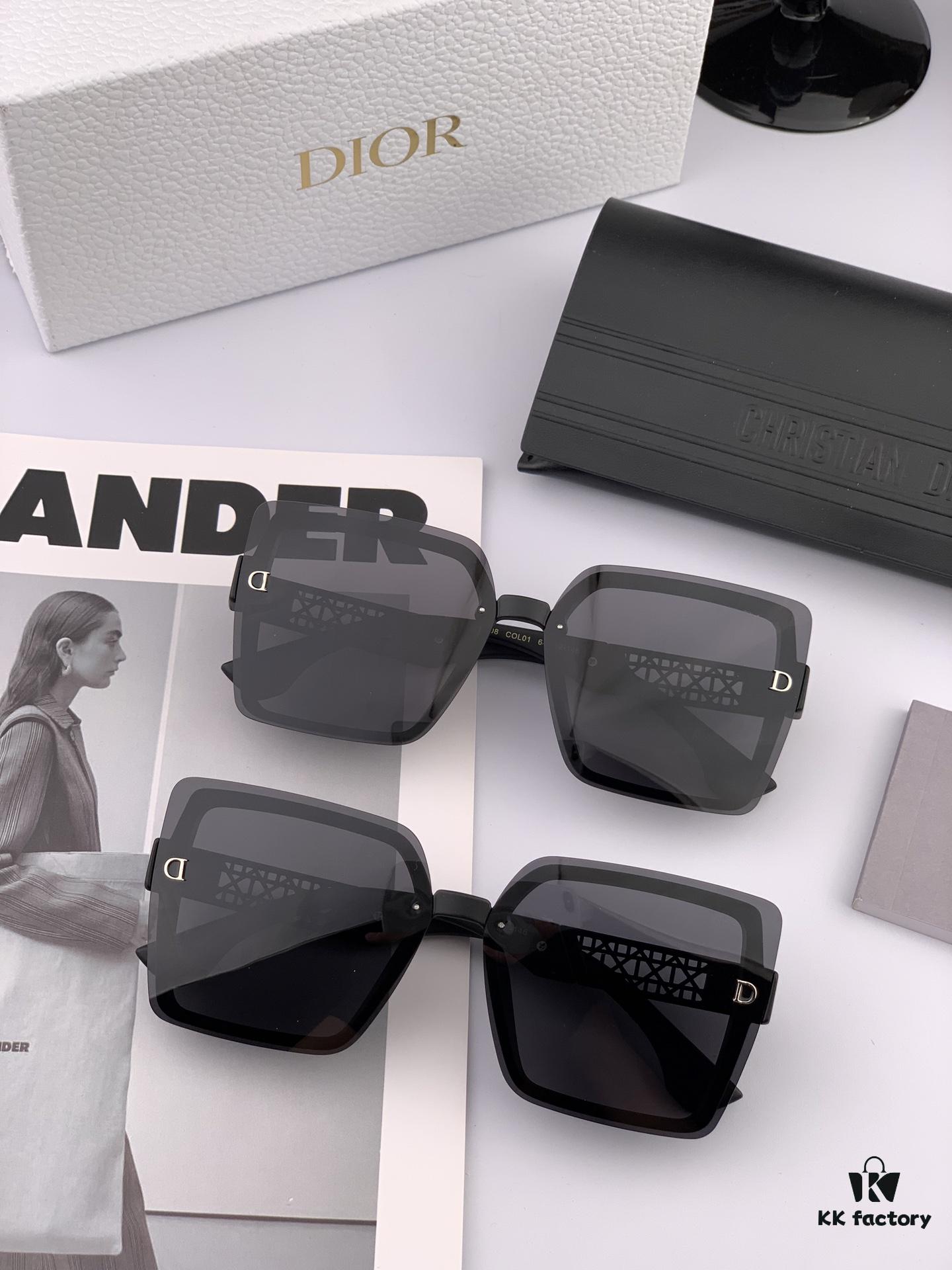 6931ffc63a89a121ed54f9d8 【DIOR】2025 Spring New Arrival Trendy Fashion Square Polarized Sunglasses High-Quality Comfortable Wearable Influencer Popular Style Women's HD Thickened Polarized Sunglasses 🕶️ High-Quality TR Frame Model: CD1086
