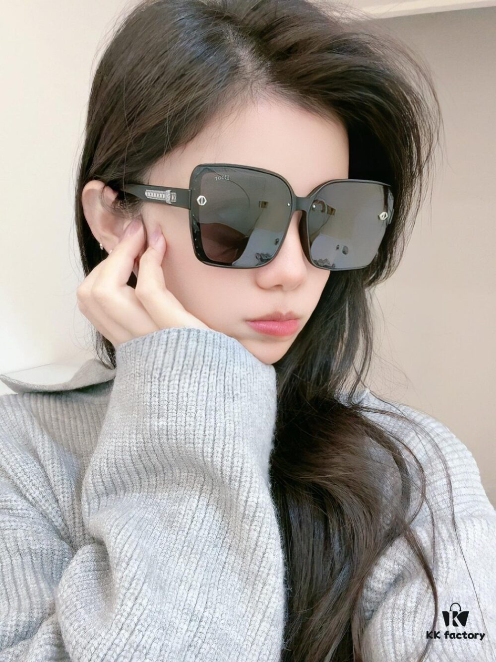6931ffc73a89a121ed54f9d9 【DIOR】2025 Spring New Arrival Trendy Fashion Square Polarized Sunglasses High Quality Comfortable Wear Influencer Favorite Model: D0991 Eyewear