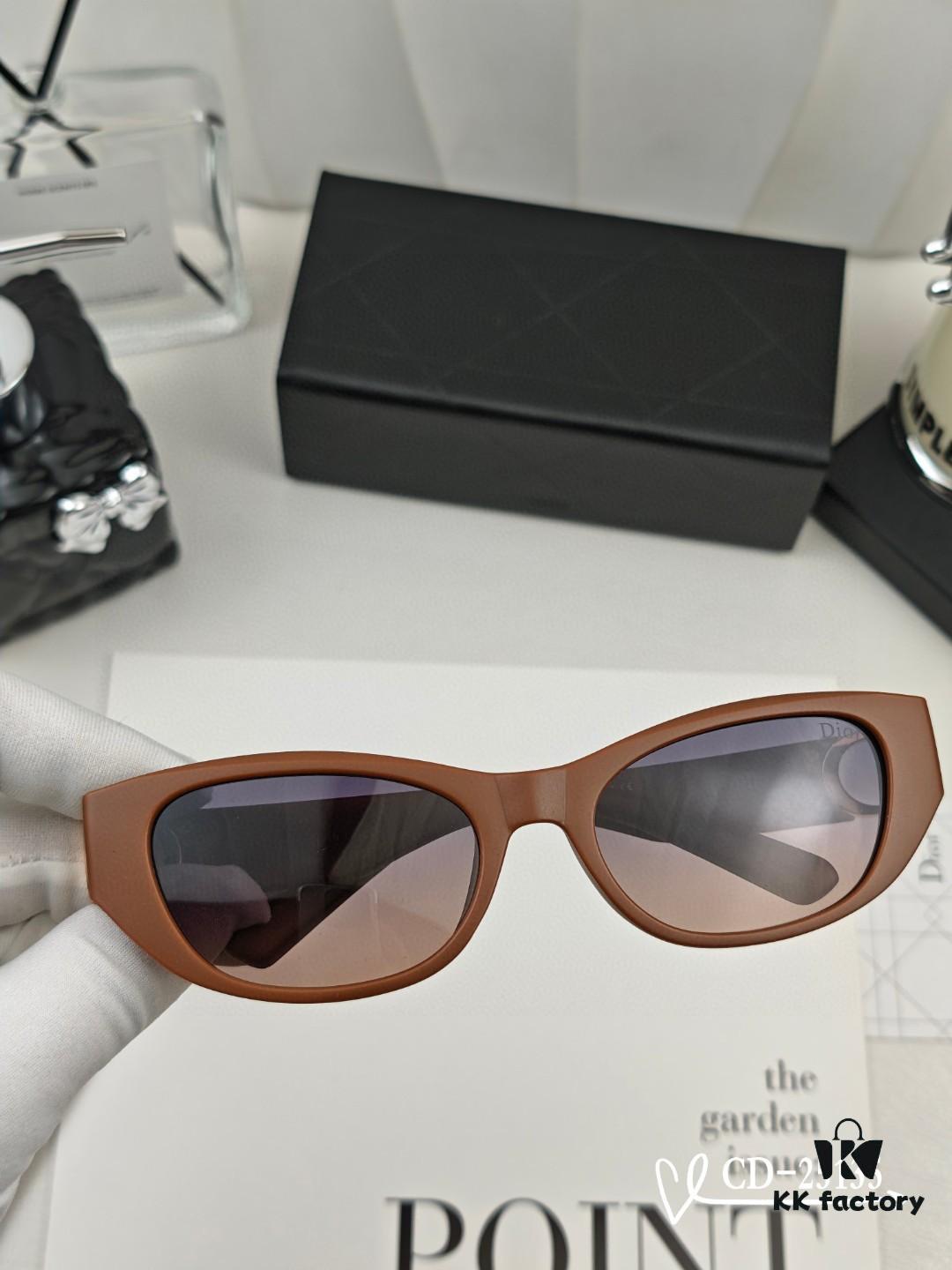 DIOR France TR90 Lightweight Sunglasses with Polarized Lenses, Model 25135