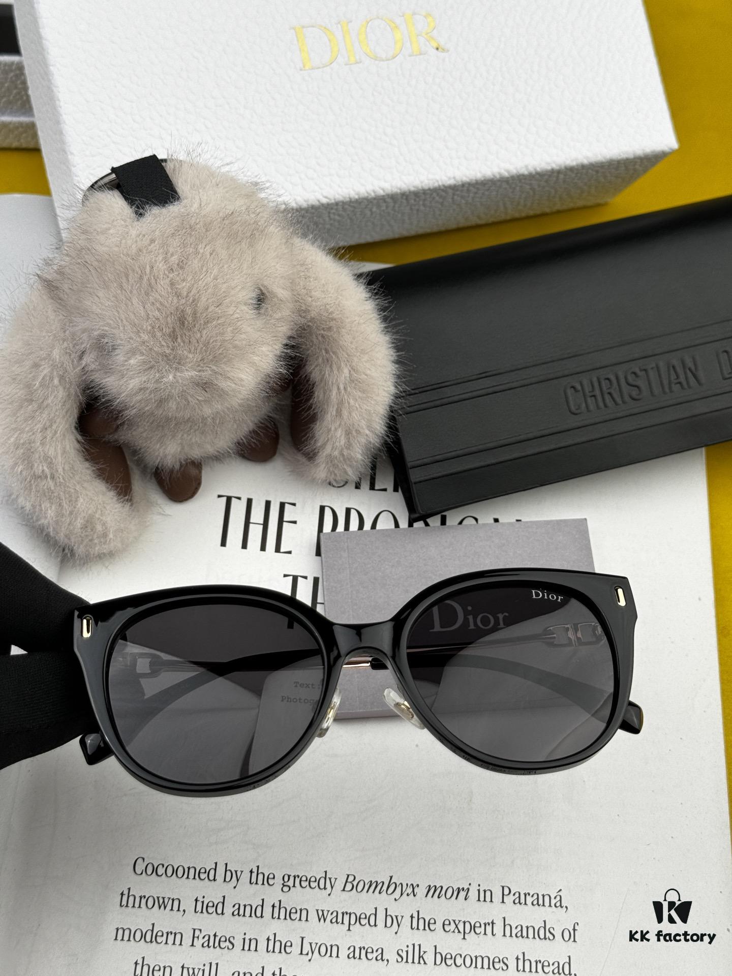 6931ffdf3a89a121ed54fb17 DIOR 2025 Spring New Arrival Trendy Best-Selling Fashion Round Frame Polarized Sunglasses, High-Quality Comfortable Wear, Influencer Popular Style for Women, HD Thickened Polarized Sunglasses 🕶️ High-Quality TR Frame Model: CD6906