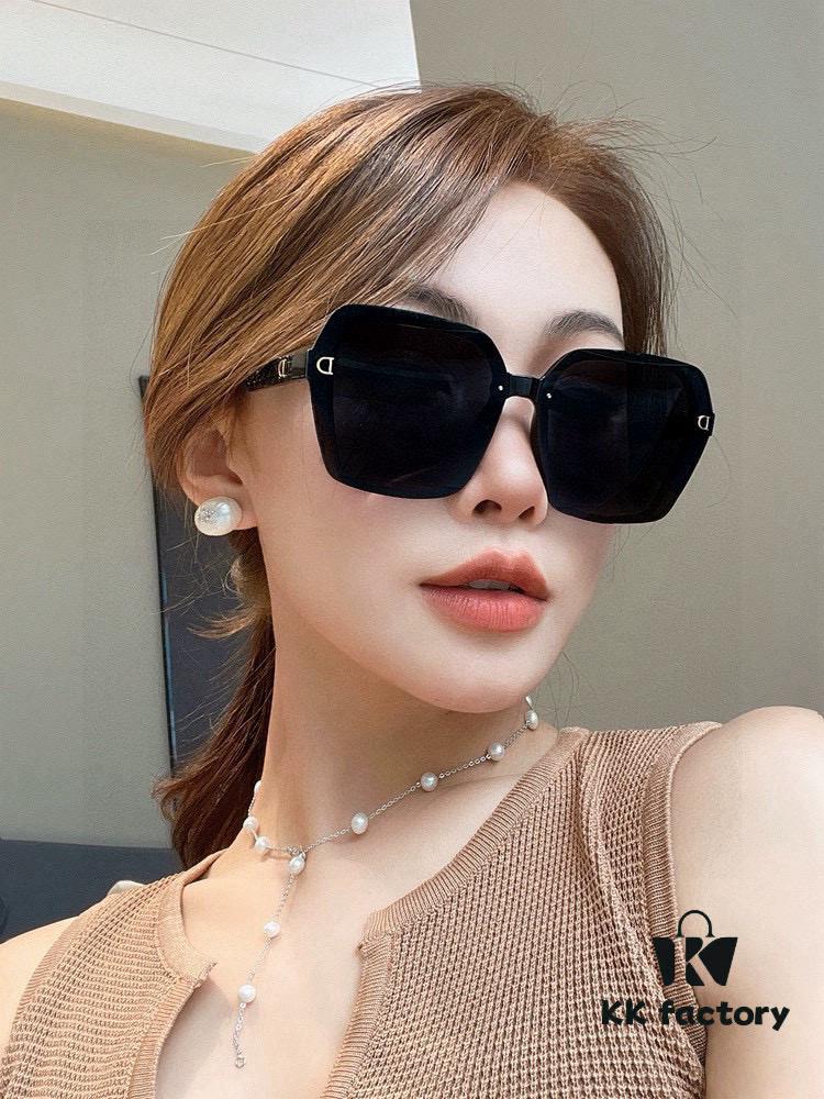 【DIOR - Dior】2025 Spring New Arrival Trendy Fashion Square Polarized Sunglasses High Quality Comfortable Fit Influencer Style Model: D1781