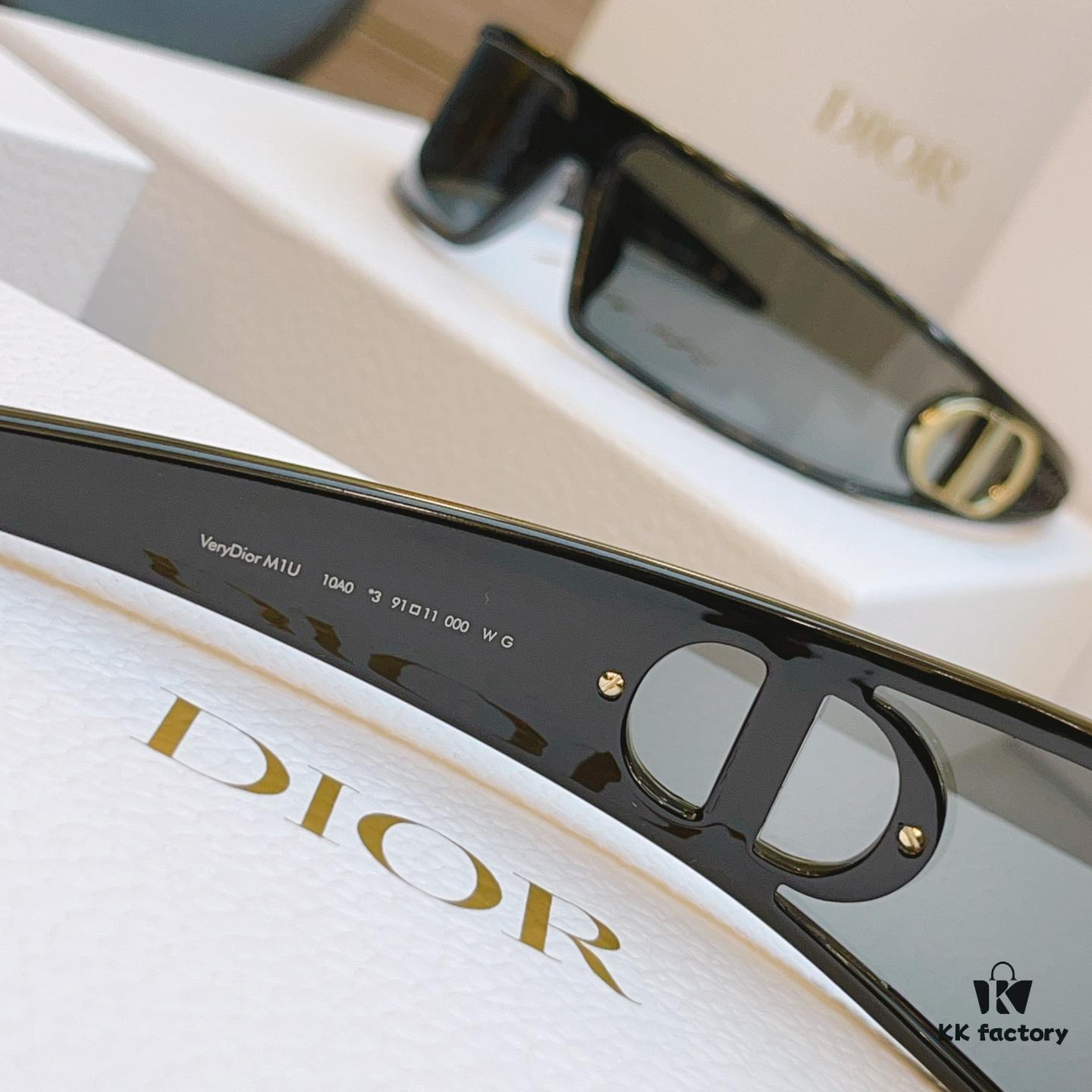 6931ffe83a89a121ed54fb88 【DIO*】 Winter25 CD Logo Hair Clip Sunglasses ✨ MOD: VeryDiorM1U, SIZE: 91-11 Premium High-Quality Replica with Original Box