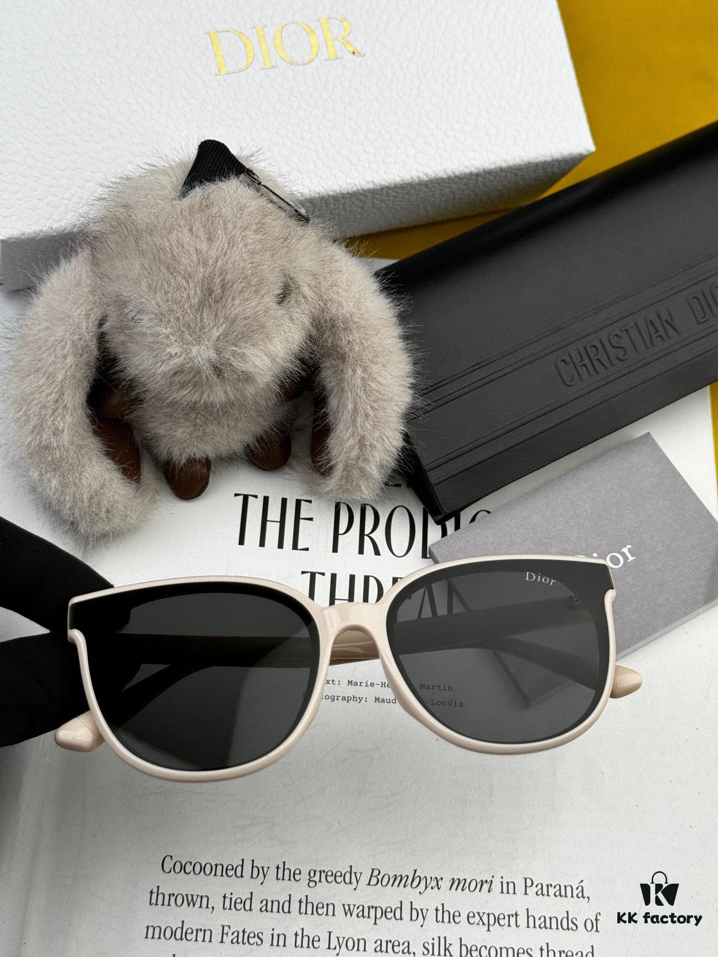 6931ffeb3a89a121ed54fbab DIOR - Spring New Arrival Trendy Best-Selling Fashion Round-Frame Polarized Sunglasses, High Quality, Comfortable Wear, Influencer-Favorite Style, Model: CD251