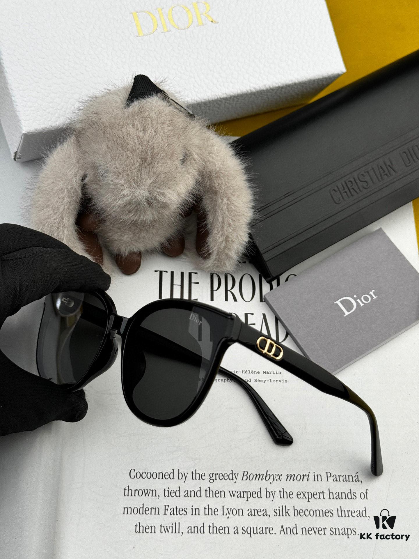 6931ffeb3a89a121ed54fbae DIOR - Spring New Arrival Trendy Best-Selling Fashion Round-Frame Polarized Sunglasses, High Quality, Comfortable Wear, Influencer-Favorite Style, Model: CD251