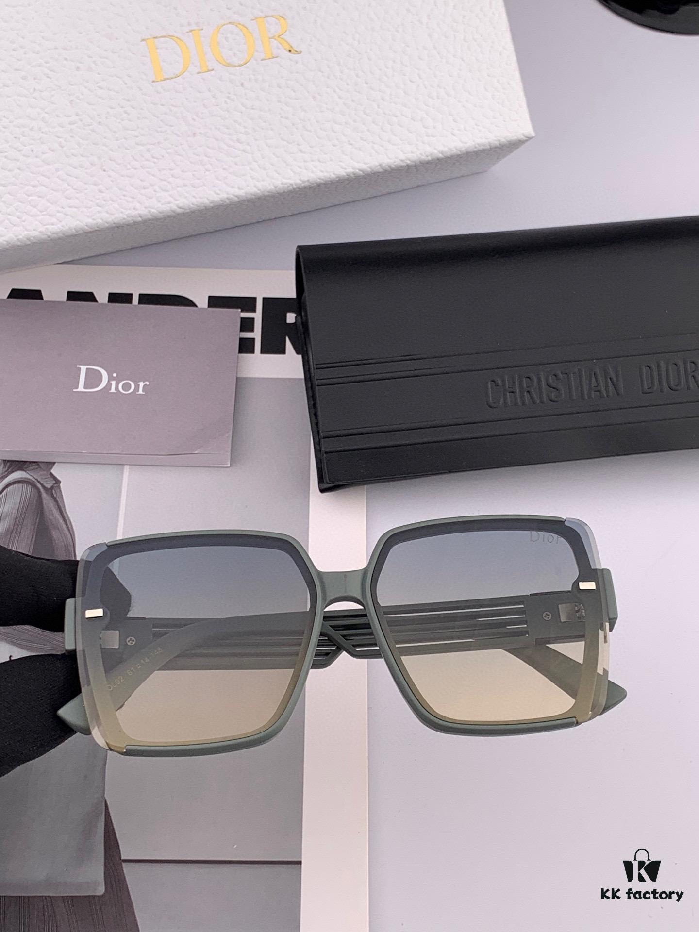 6931fff43a89a121ed54fc19 DIOR Sunglasses 2025 Spring New Arrival Trendy Fashion Square Polarized Sunglasses High-Quality Comfortable Fit Influencer Style Women's HD Nylon Sunglasses 🕶️ High-Quality TR Frame Model: CD7780