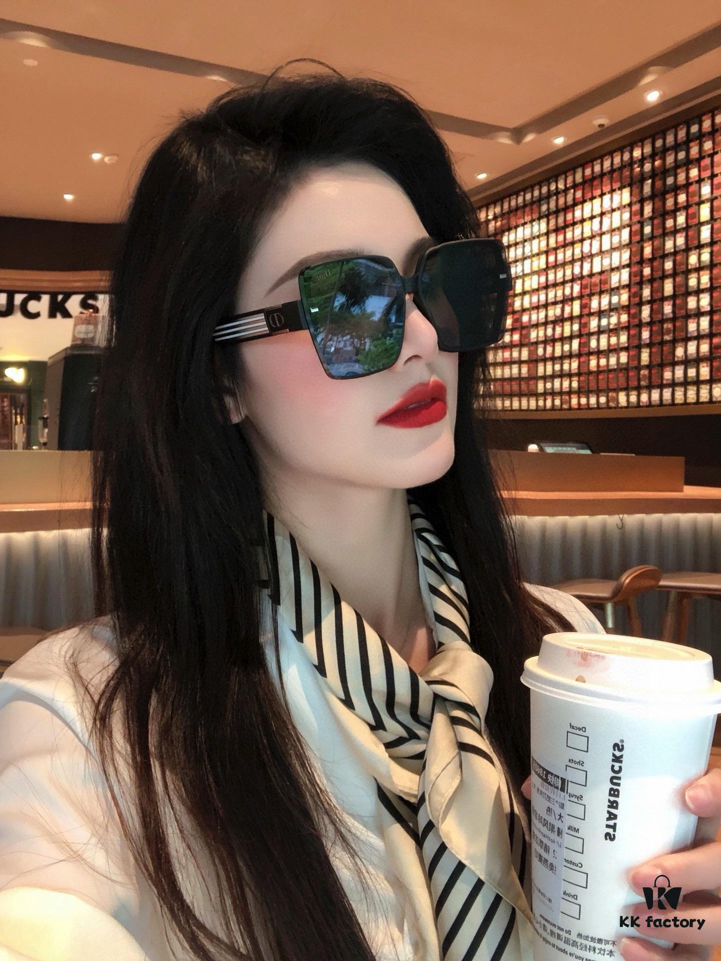 6931fff53a89a121ed54fc28 DIOR Sunglasses 2023 Spring New Arrival Fashion Square Polarized Sunglasses High-Quality Comfortable Fit Influencer Trendy Women's HD Nylon Sunglasses 🕶️ High-Quality TR Frame Model: CD7780
