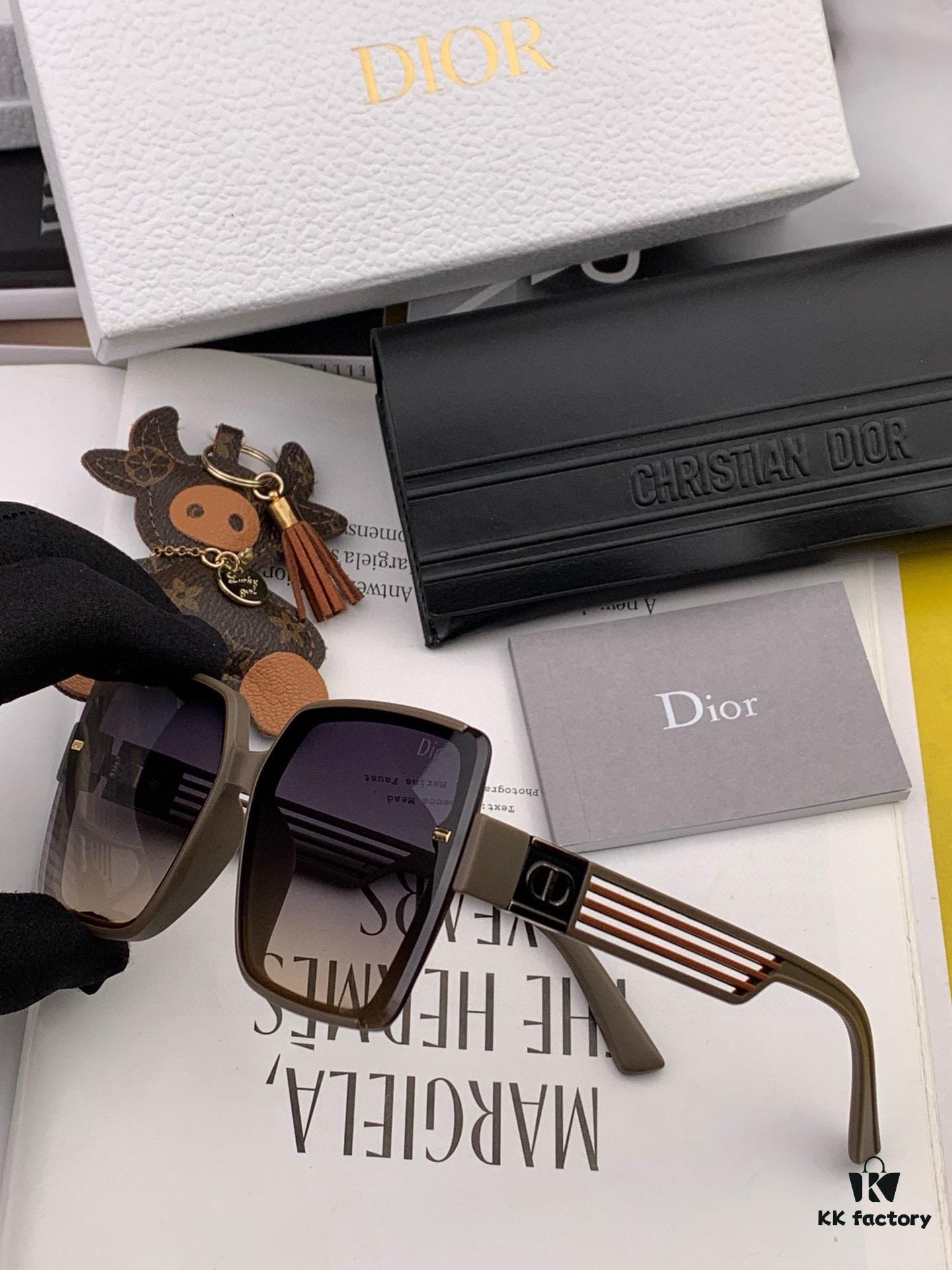 6931fff63a89a121ed54fc32 DIOR Sunglasses 2023 Spring New Arrival Fashion Square Polarized Sunglasses High-Quality Comfortable Wear Influencer Trendy Style Women's HD Nylon Sunglasses 🕶️ High-Quality TR Frame Model: CD7780