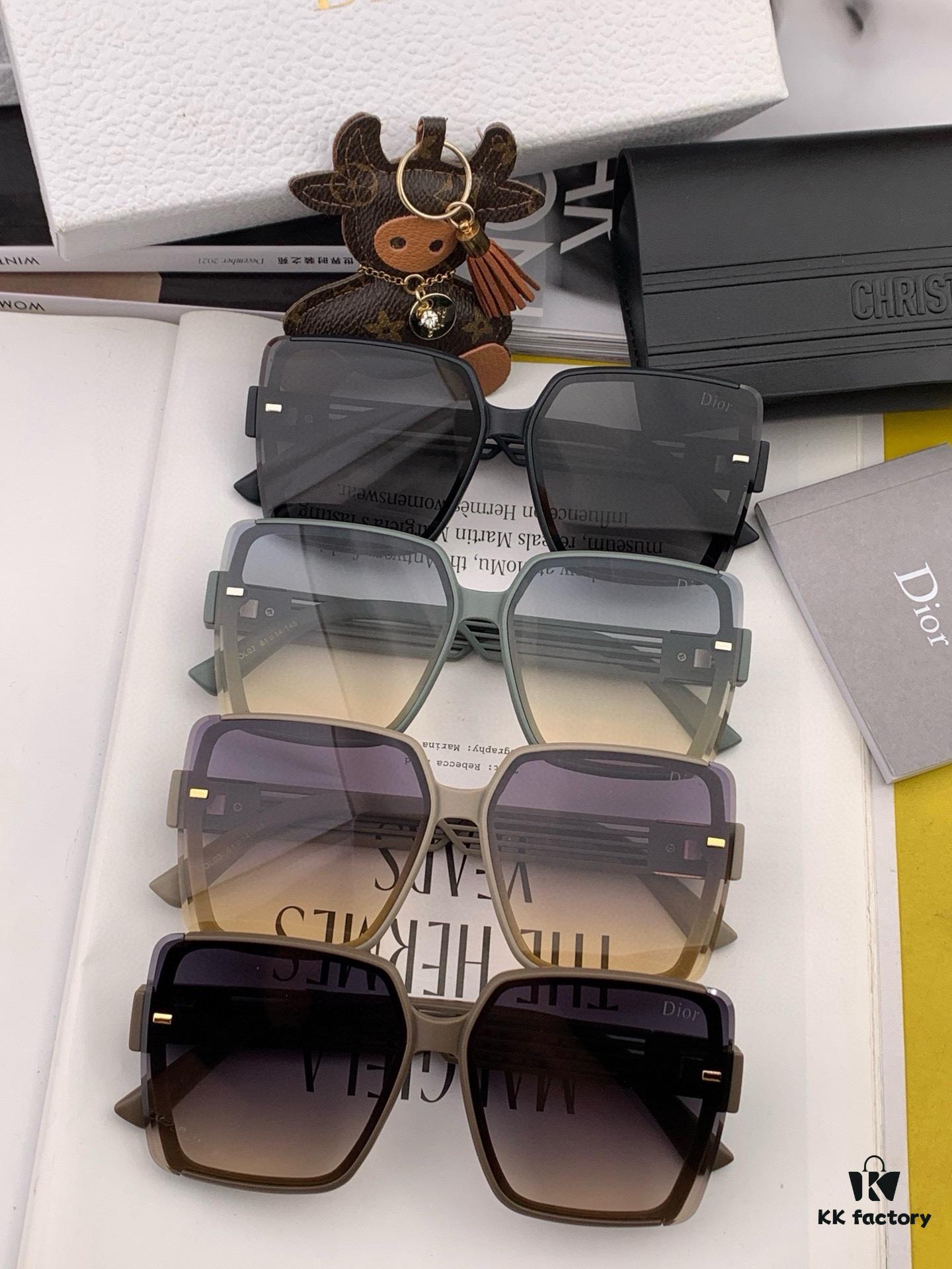 6931fff73a89a121ed54fc38 DIOR Sunglasses 2023 Spring New Arrival Fashion Square Polarized Sunglasses High-Quality Comfortable Wear Influencer Trendy Style Women's HD Nylon Sunglasses 🕶️ High-Quality TR Frame Model: CD7780