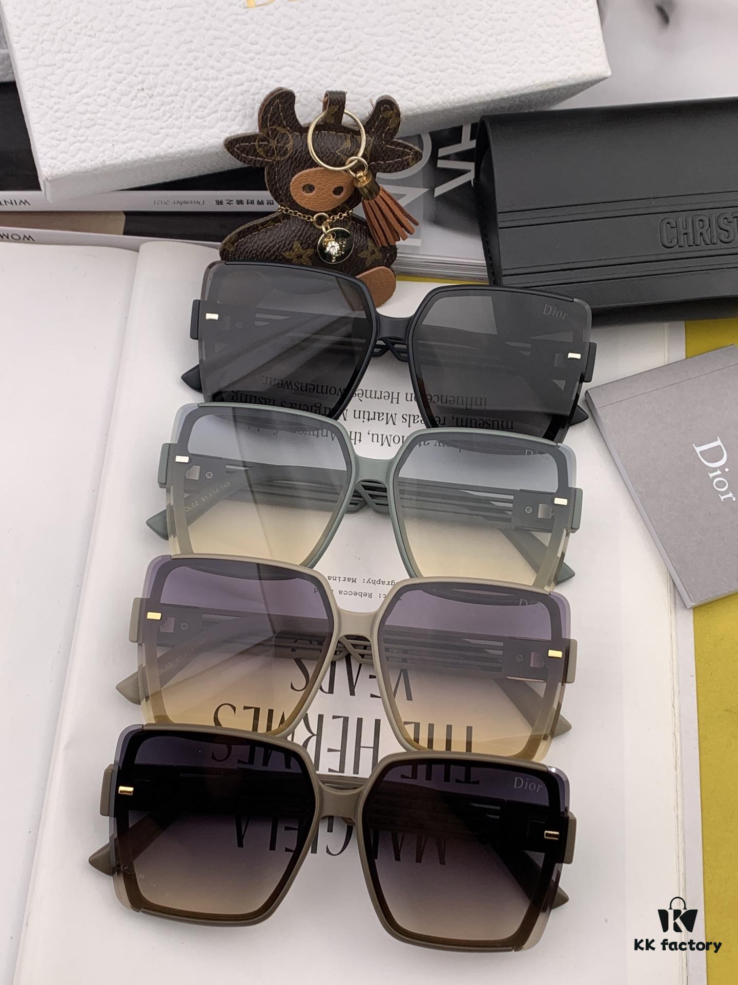 6931fff83a89a121ed54fc4c DIOR Sunglasses 2024 Spring New Arrival Trendy Fashion Square Polarized Sunglasses High-Quality Comfortable Wear Influencer Style Women's HD Nylon Sunglasses 🕶️ High-Quality TR Frame Model: CD7780