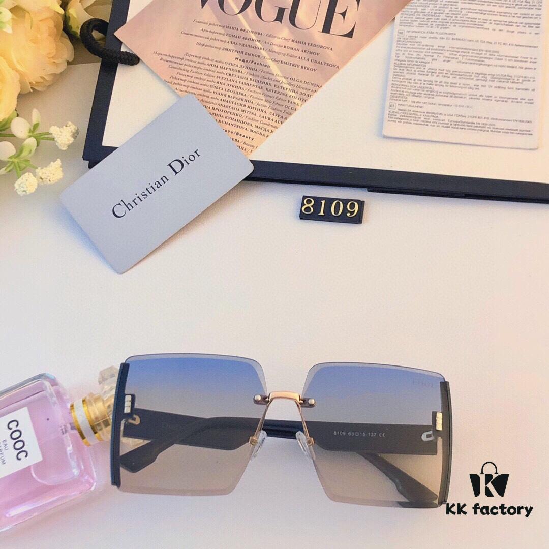6931fff93a89a121ed54fc53 Dior Women's Sunglasses Summer New Arrival Stylish Oversized Frame Slimming Face UV Protection Sun Glasses