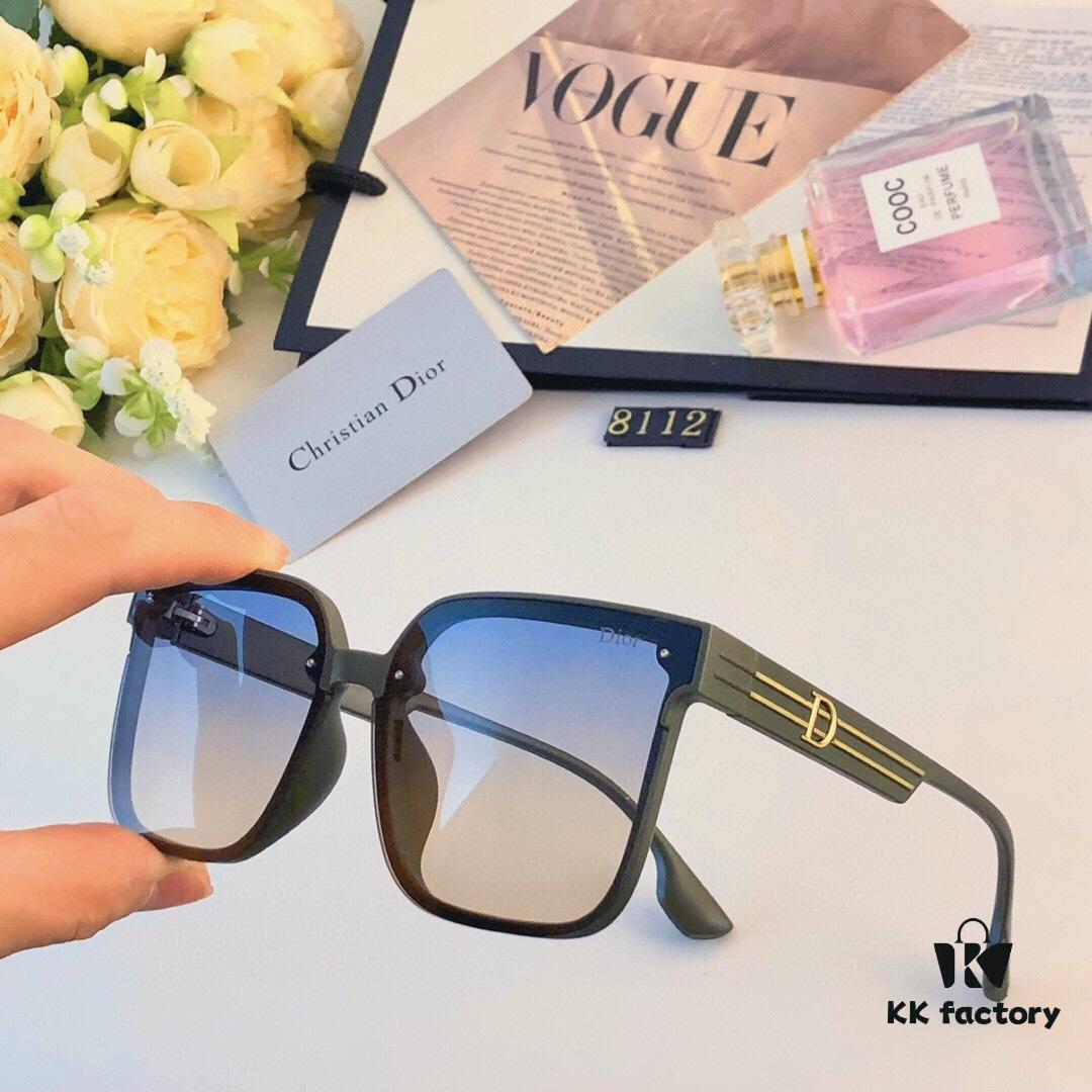 6931fff93a89a121ed54fc5a Dior Sunglasses for Large Faces, Slimming and Fashionable, Influencer Streetwear Style, UV Protection for Driving and Cycling